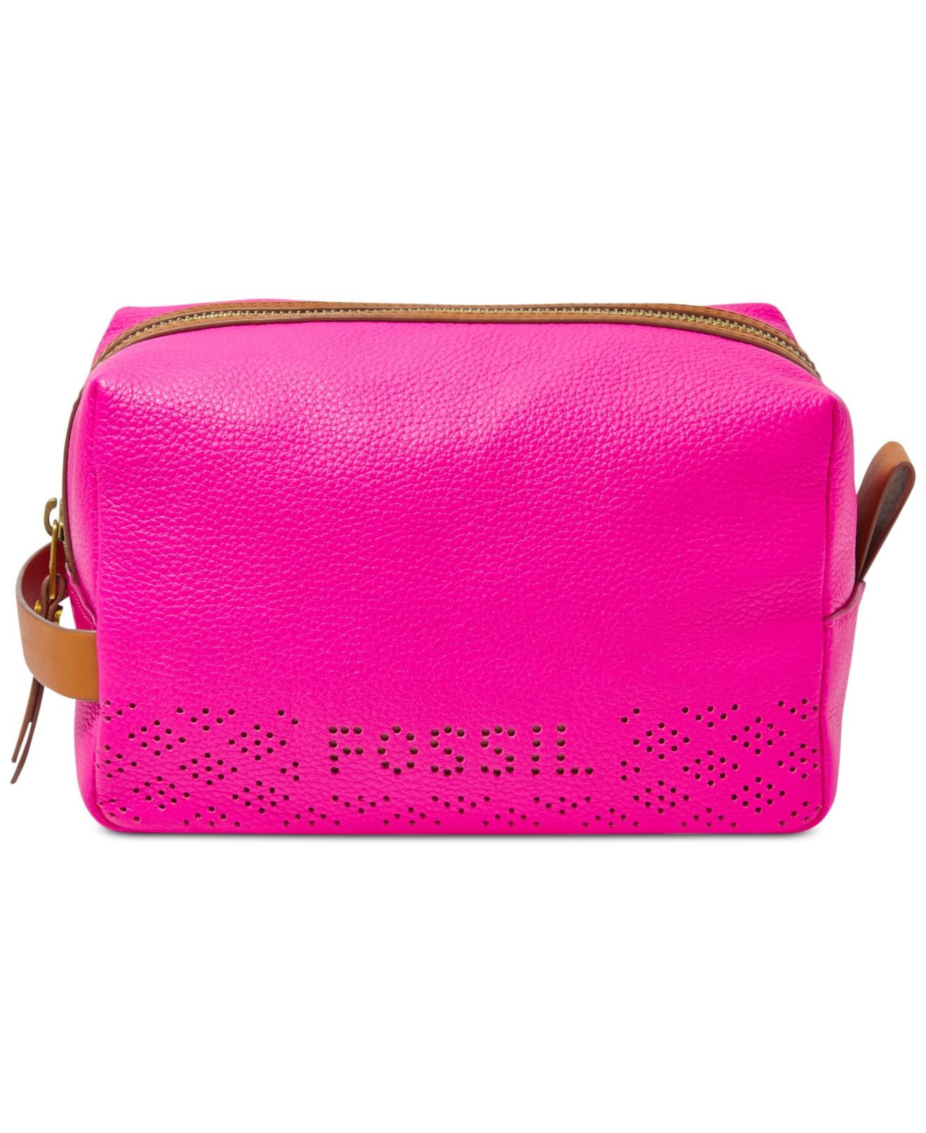 fossil pink satchel