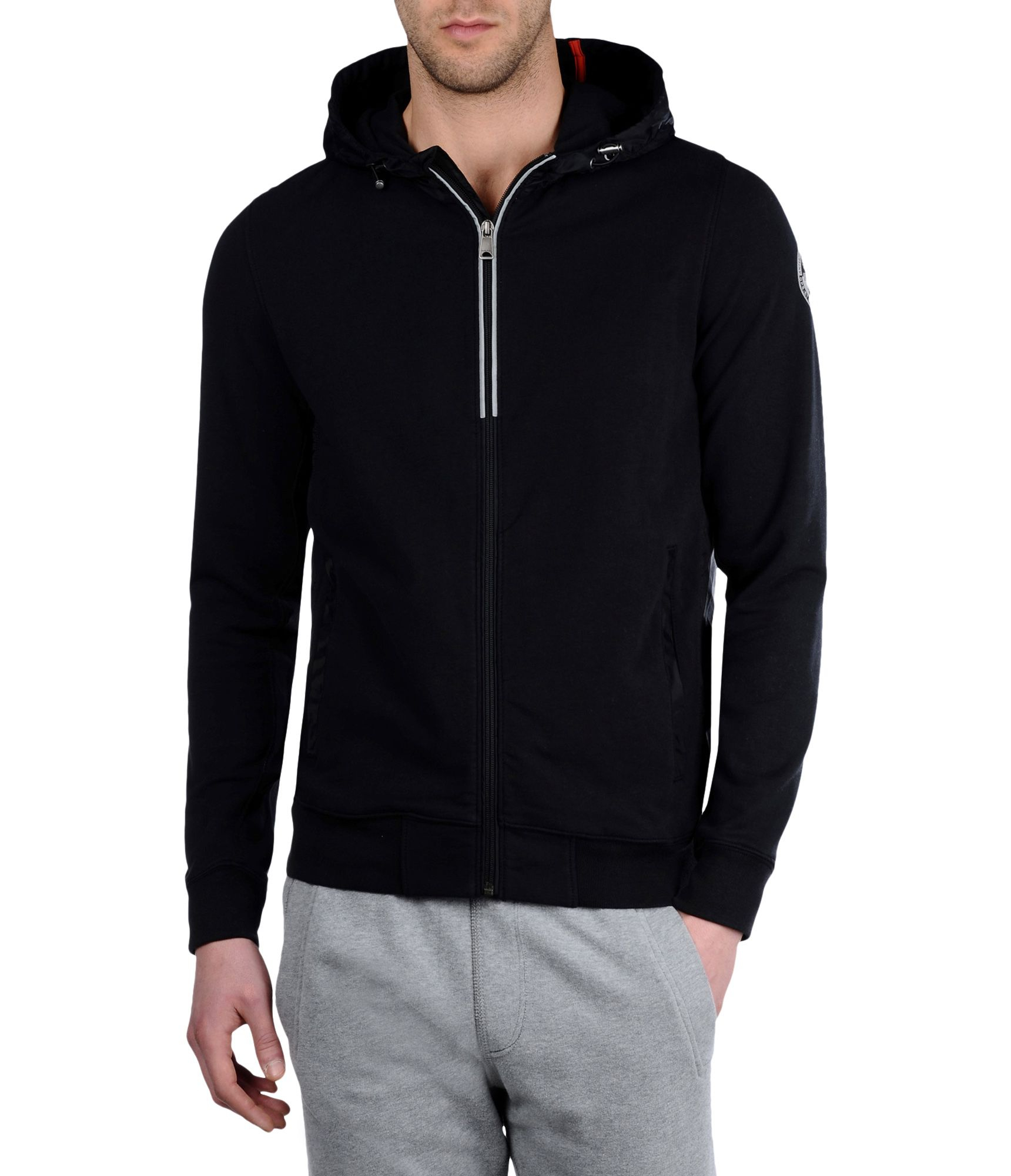 Napapijri Zip Sweatshirt in Black for Men | Lyst