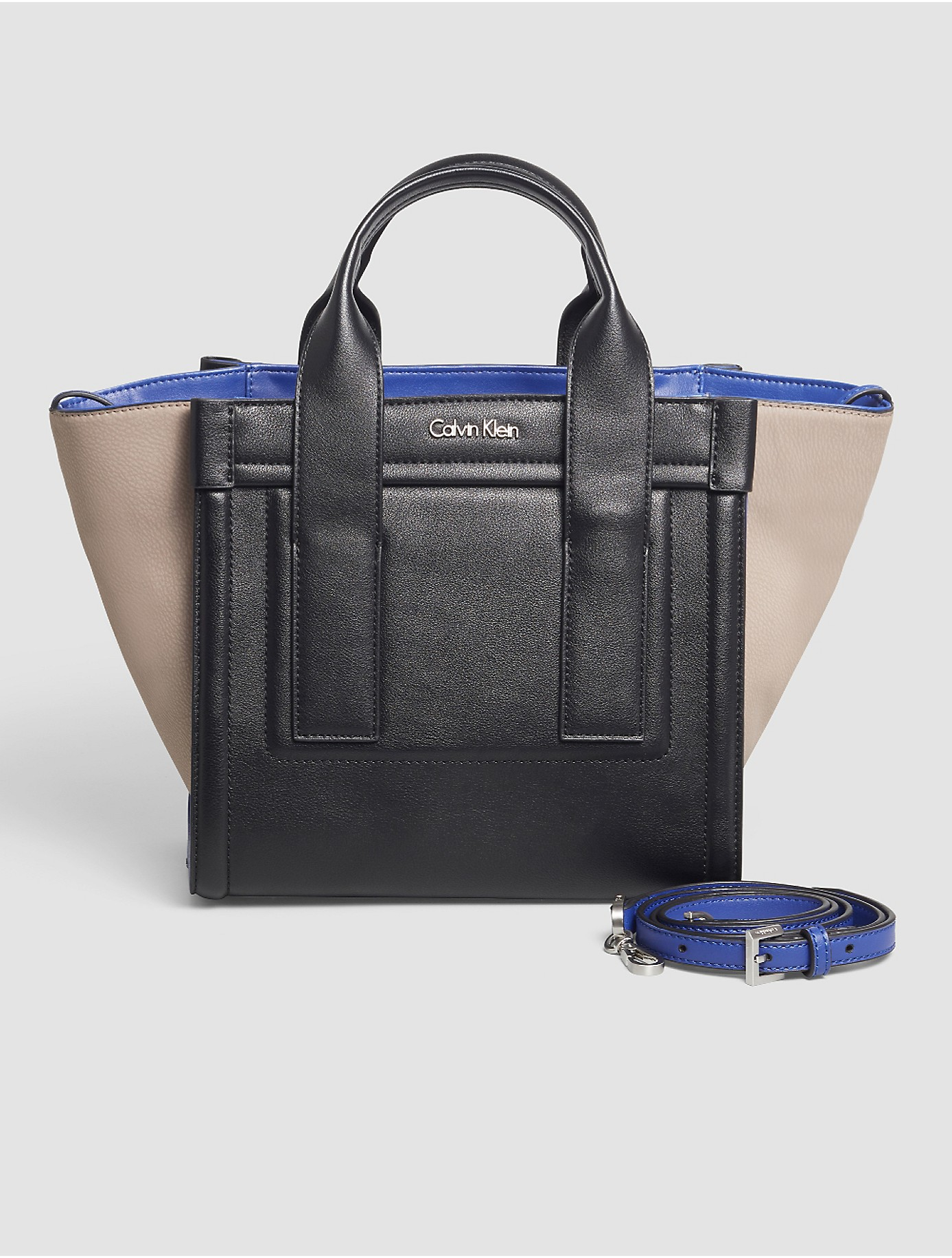 Lyst Calvin Klein Jeans Mirian Small Tote In Black Gallery