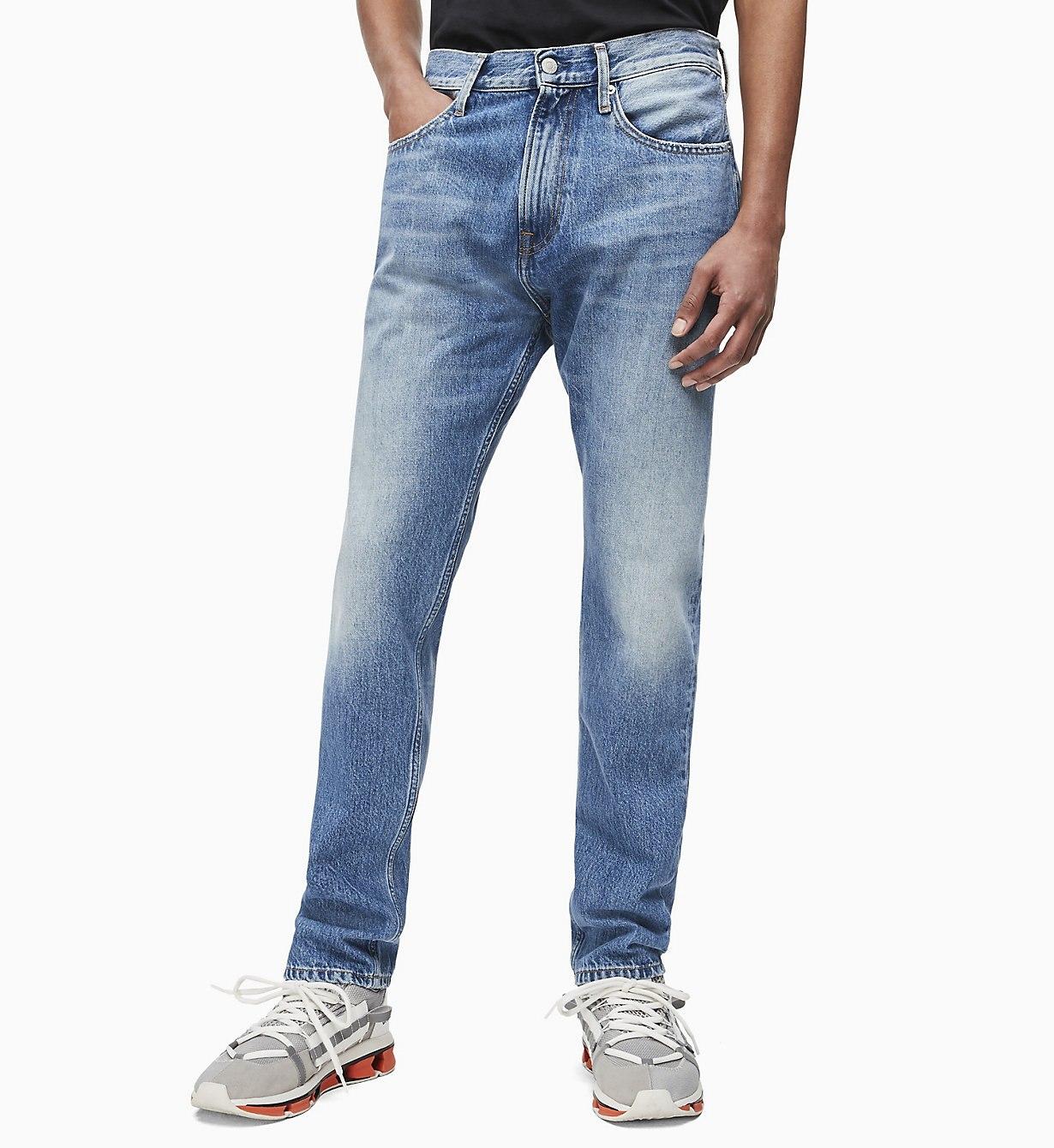 Calvin Klein Denim Ckj 056 Athletic Tapered Jeans in Denim (Blue) for