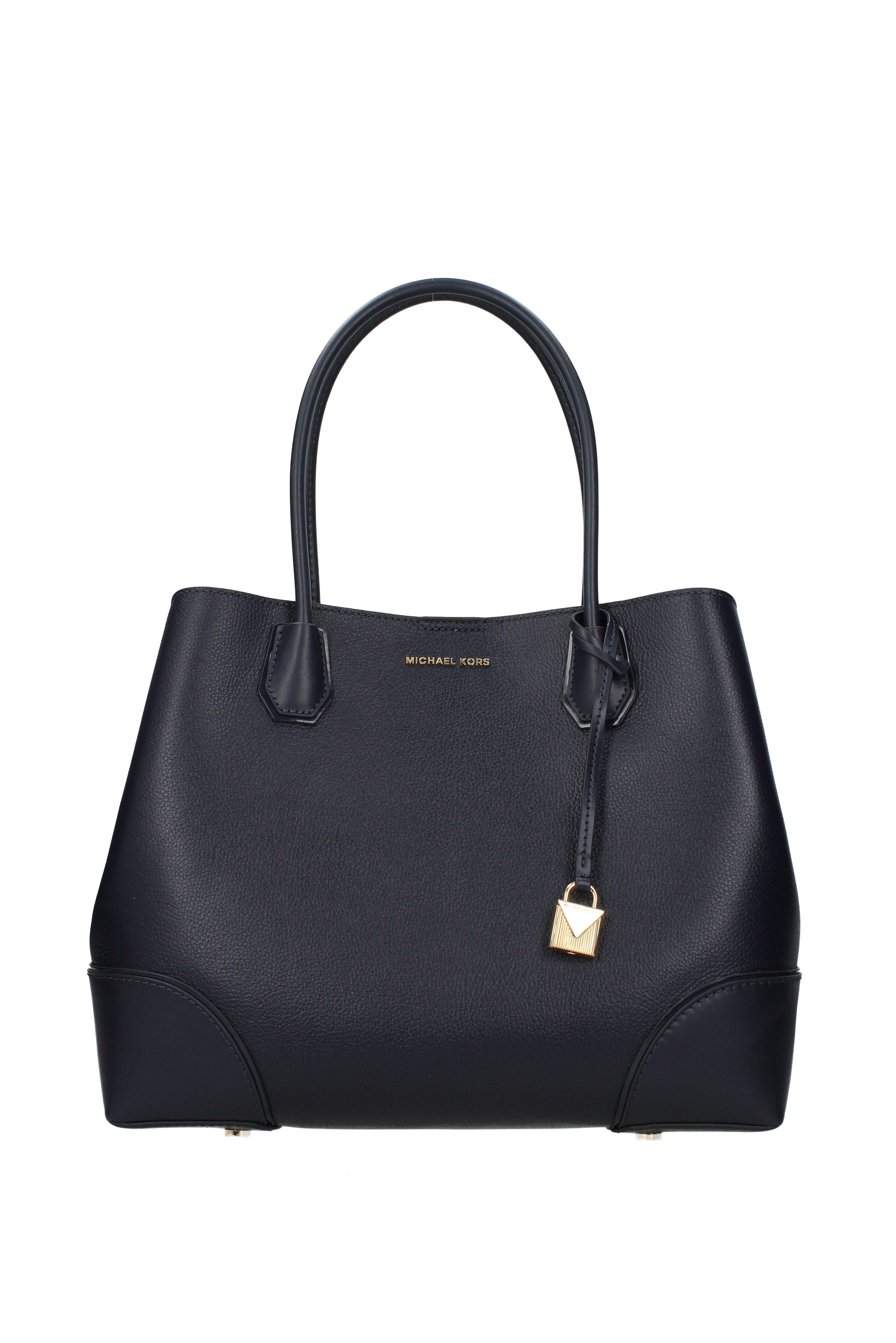 Michael Kors Handbags Studio Mercer Corner Women Blue Lyst