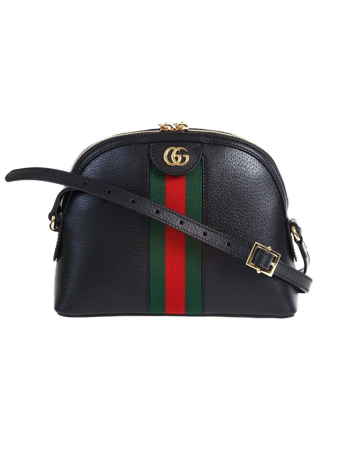 Gucci Ophidia Small Leather Shoulder Bag in Black - Save 15% - Lyst