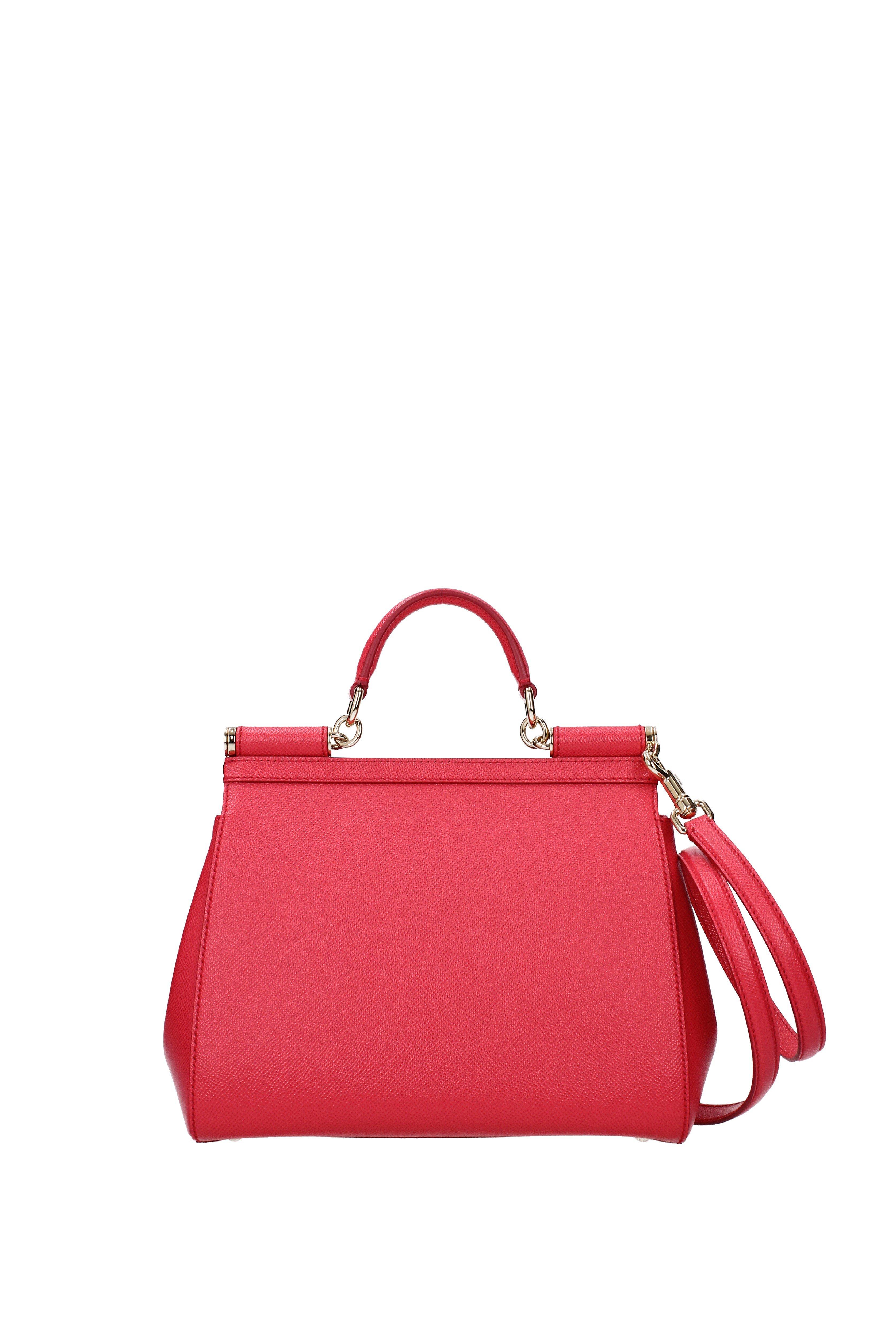 dolce gabbana sicily bag red