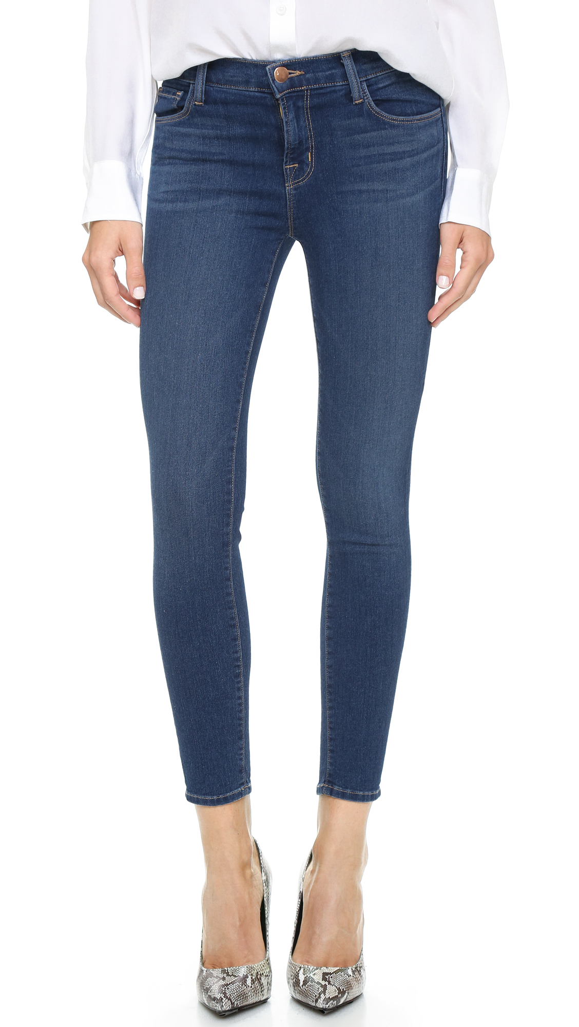 blue rise denim