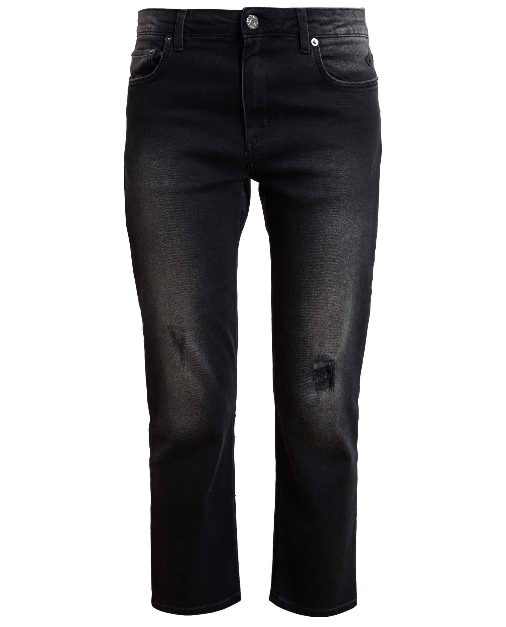 boys black distressed jeans