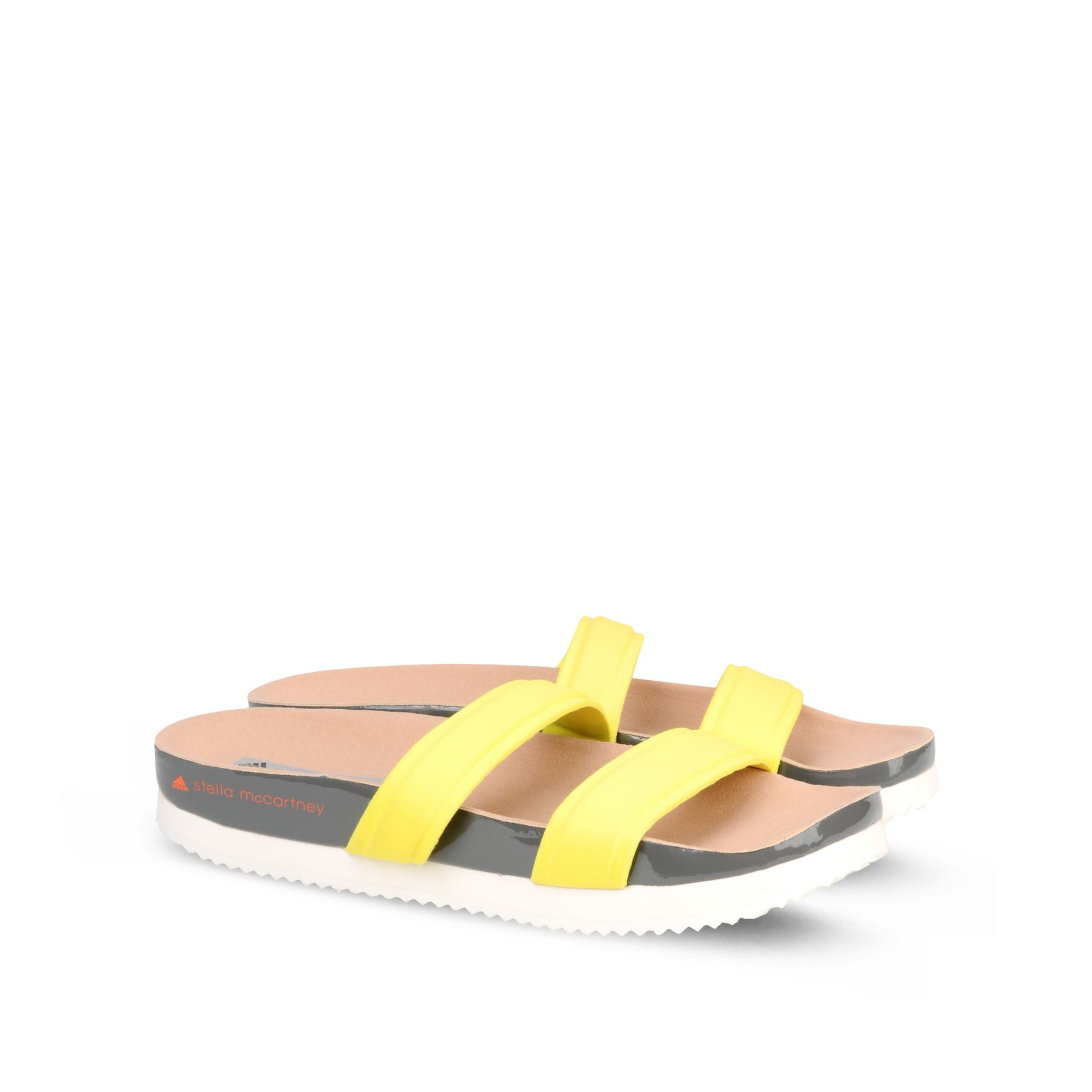 Lyst - Adidas By Stella Mccartney Yellow Diadophis Sandals in Yellow