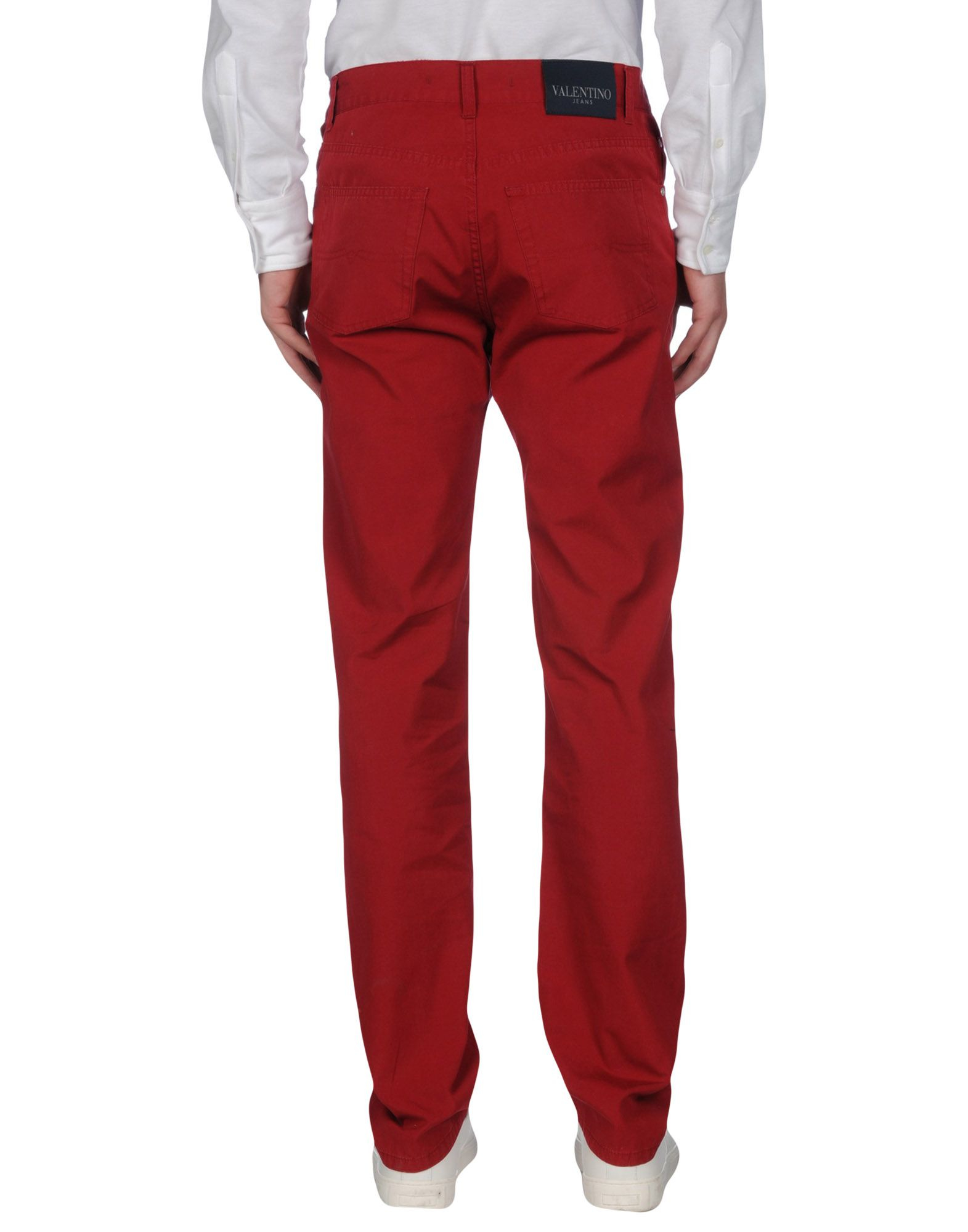 Valentino Casual Pants in Red for Men - Lyst