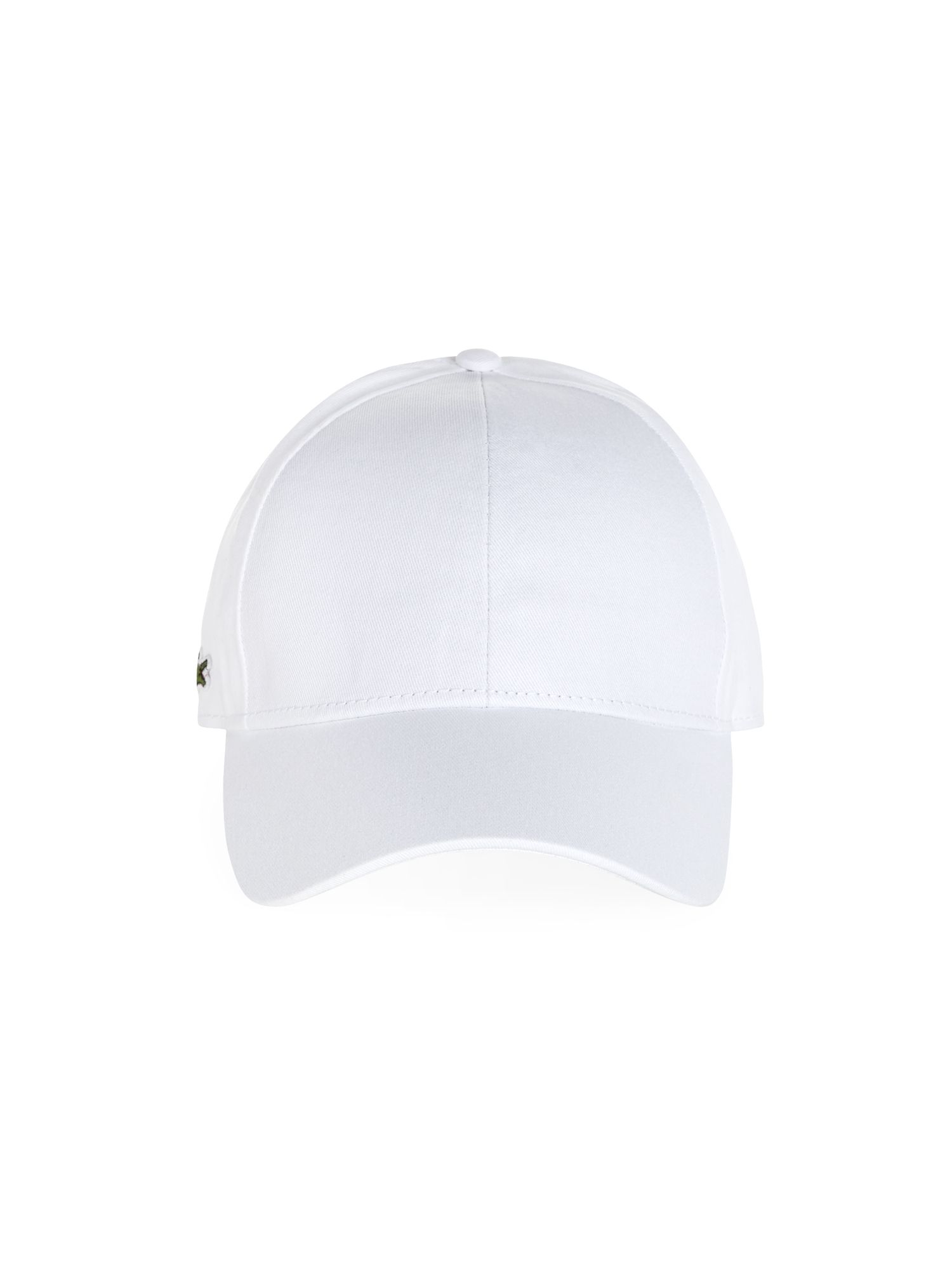 Lacoste Cotton Baseball Cap in White for Men - Lyst