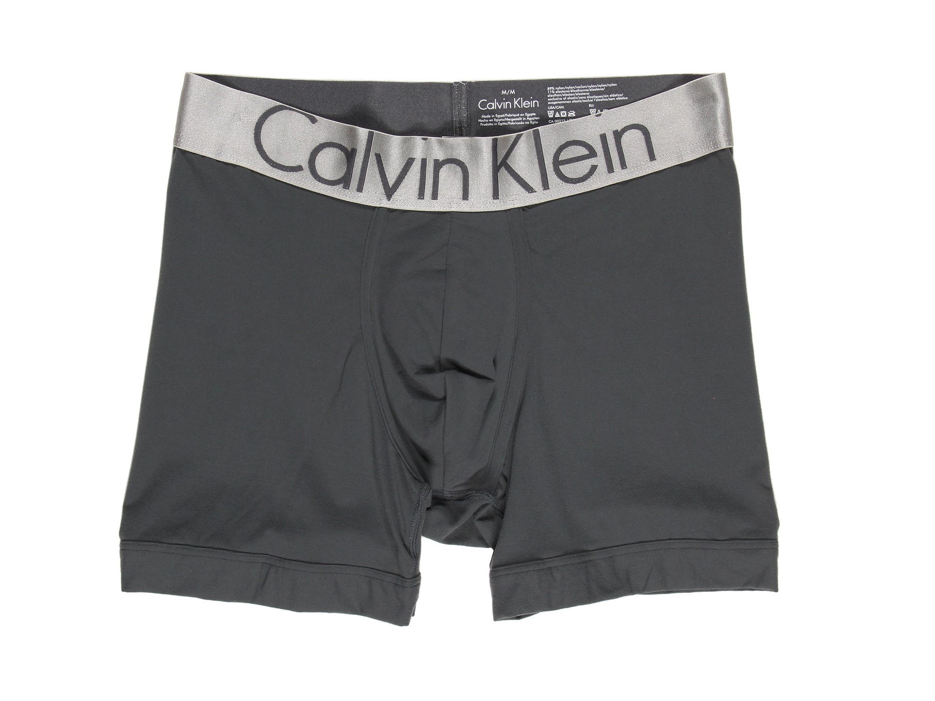 Calvin Klein Steel Micro Boxer Brief U2719 In Gray For Men Lyst