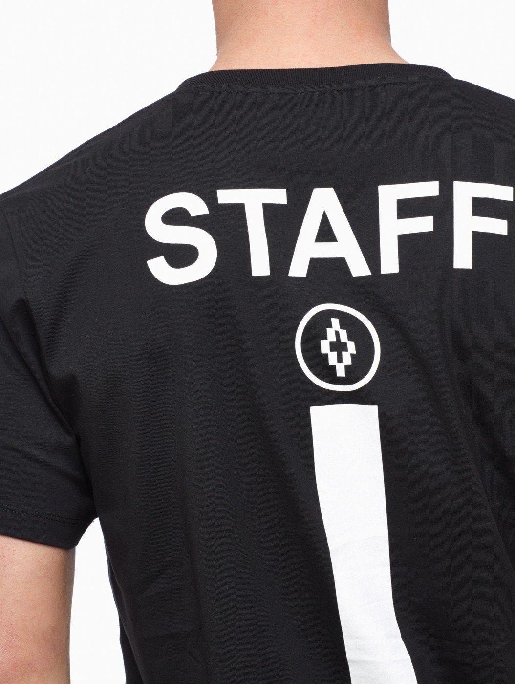 black staff t shirt