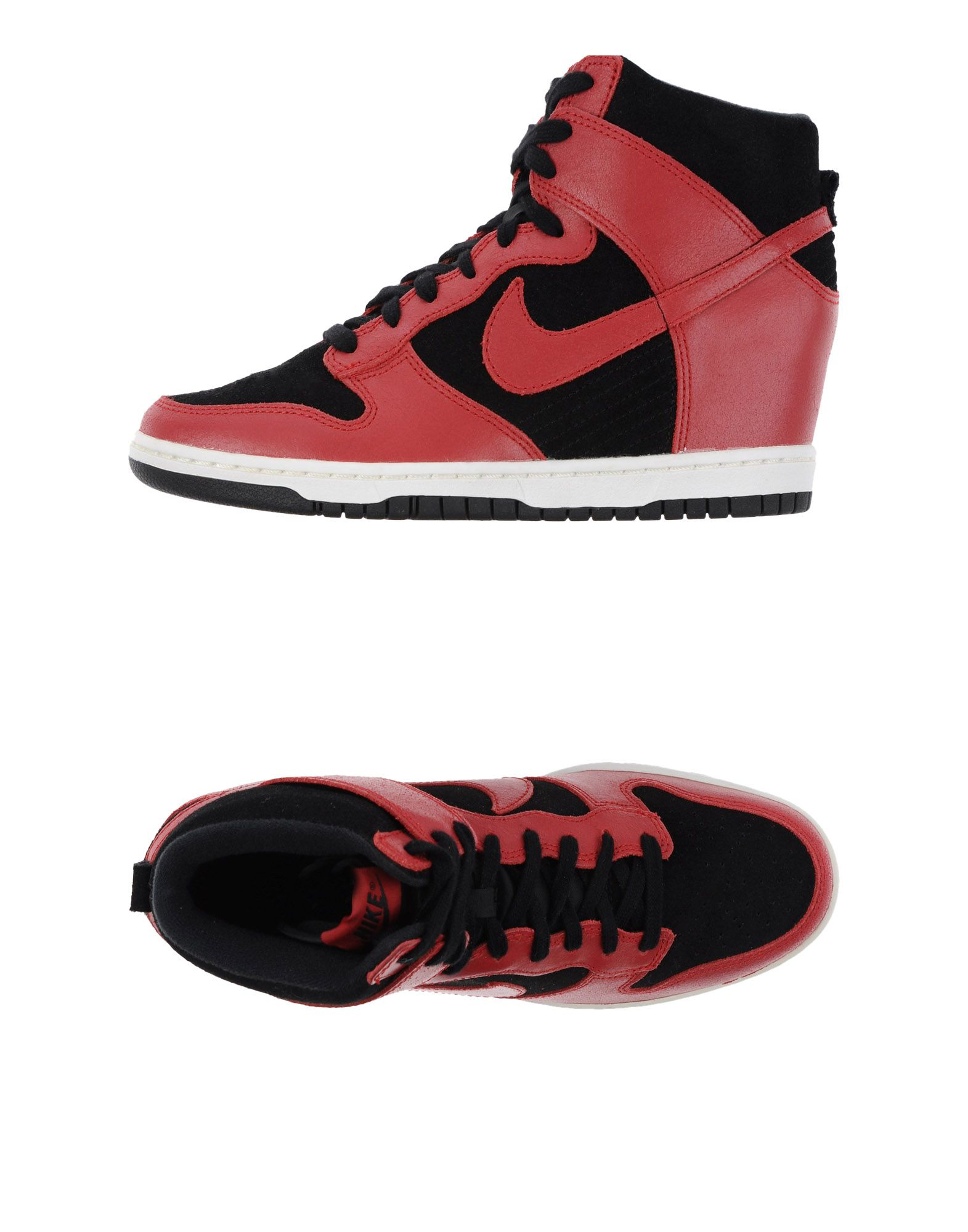 high nike heels free shipping Lyst  57 Nike Save & Red  tops  High (Brick Trainers red)  in