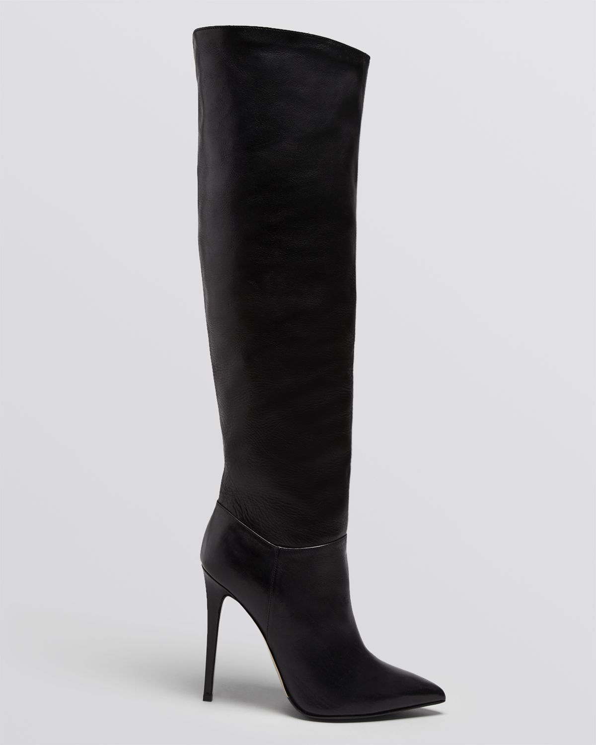 Le Silla Tall Pointed Toe High Heel Boots in Black - Lyst
