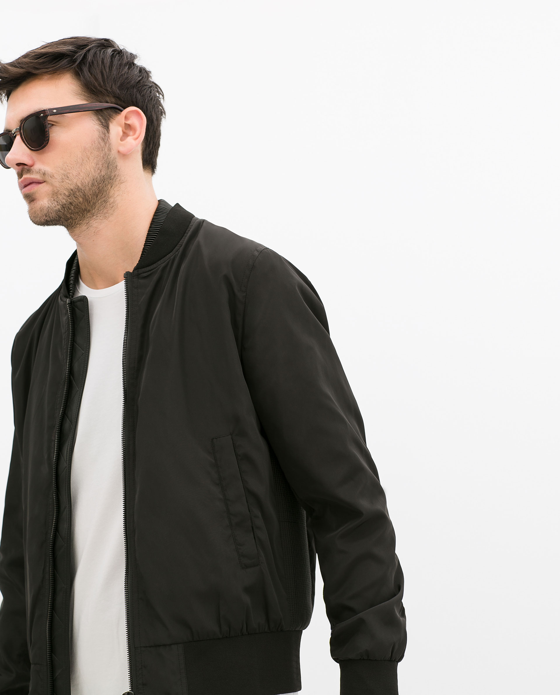 Zara Mens Black Coats New Fashion Photo Blog Zara Mens Black Coats