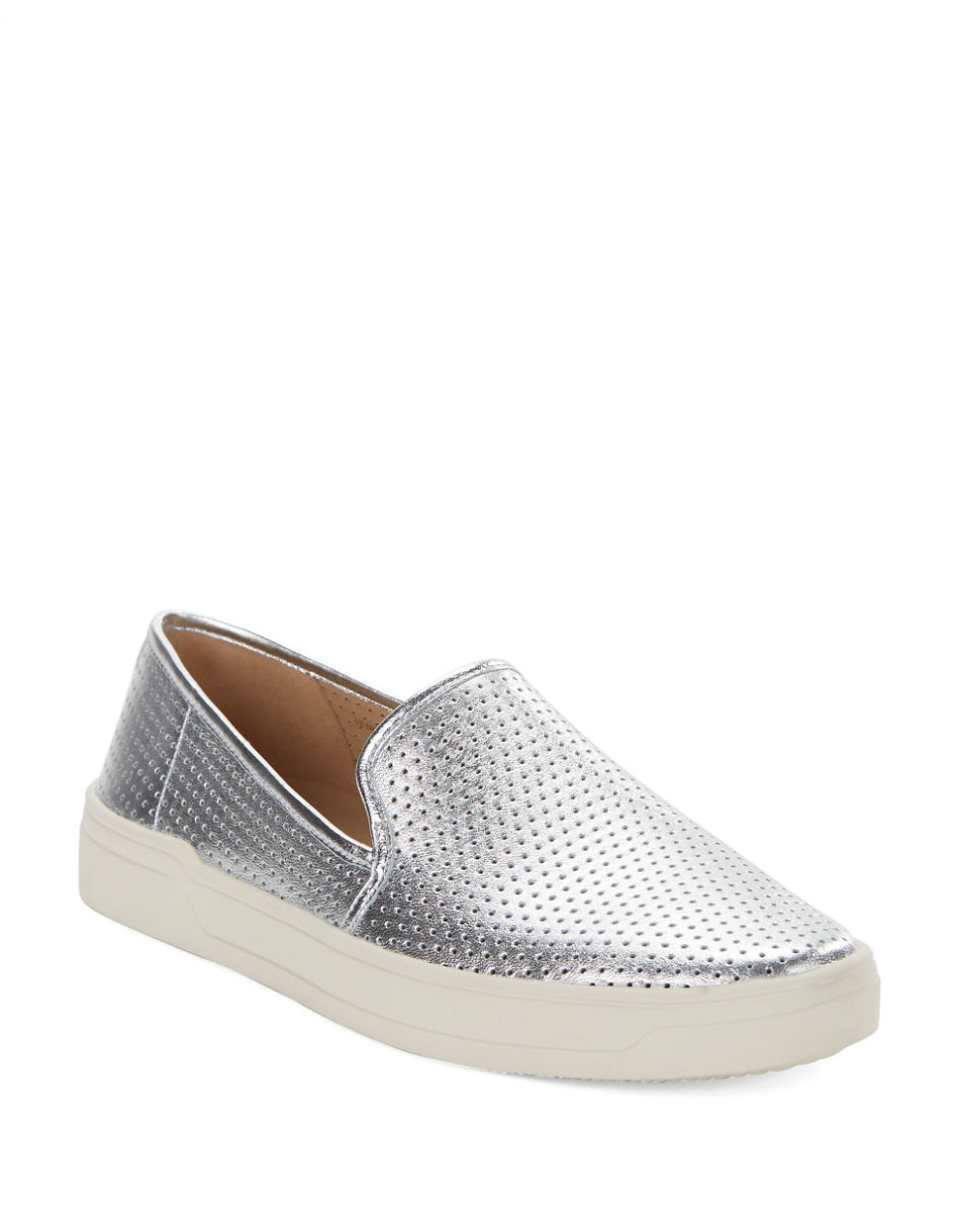via spiga slip on sneakers via spiga galea5 perforated slip on sneakers in metallic via spiga slip on sneakers via spiga galea5 perforated slip on sneakers in metallic