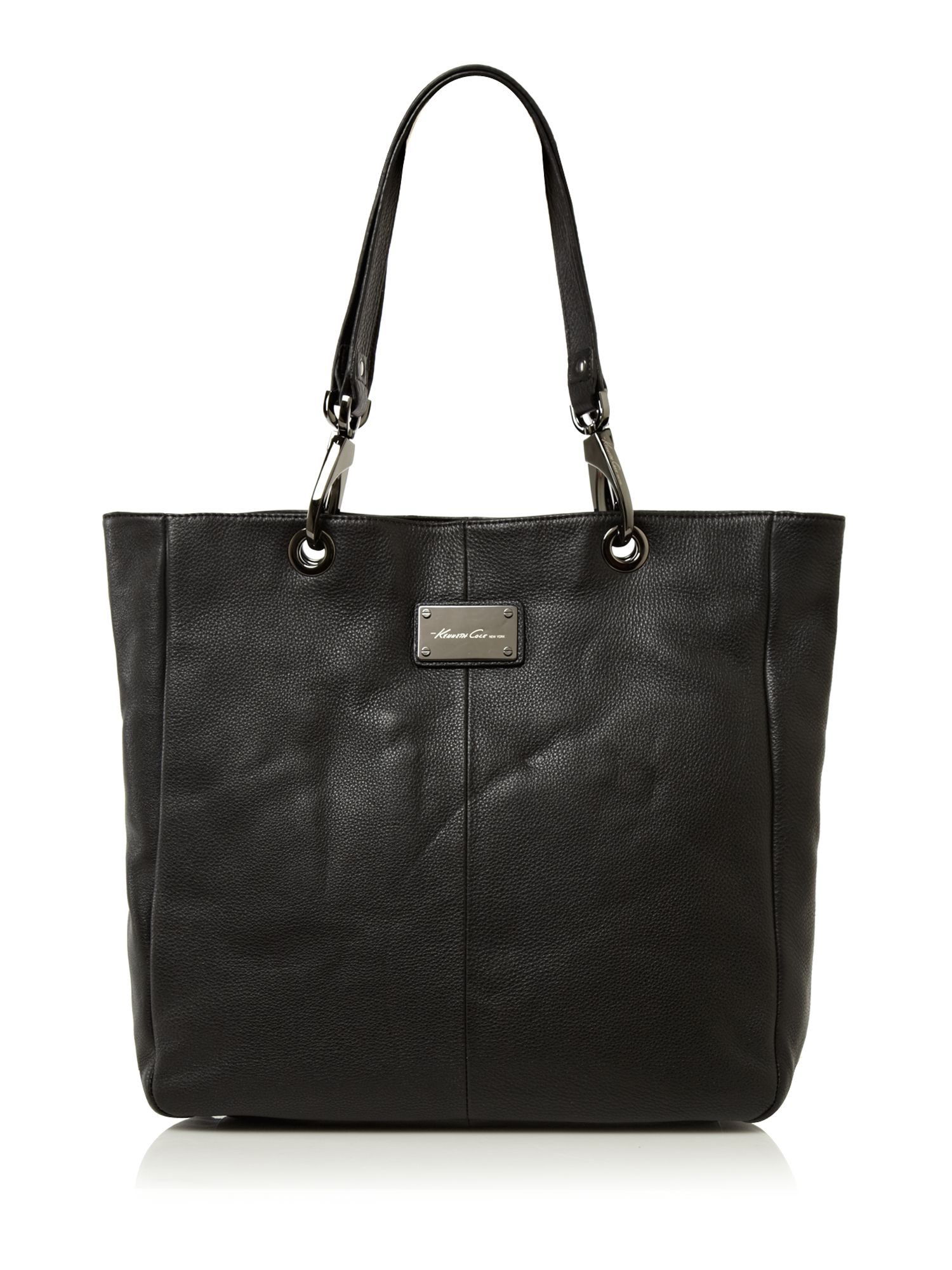 Kenneth Cole Tote Of The Town Large Tote Bag in Black | Lyst