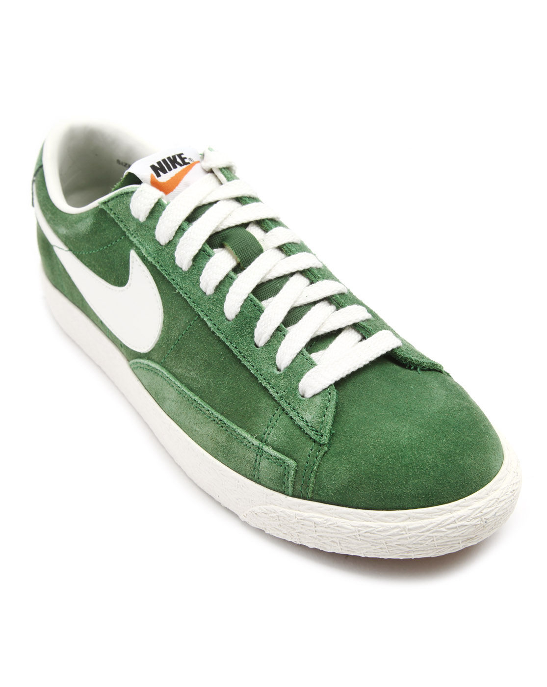 Nike Blazer Low Green Suede Sneakers in Green for Men | Lyst