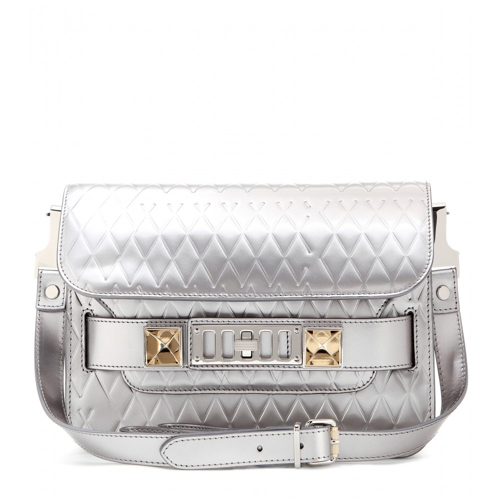 proenza schouler metallic bag