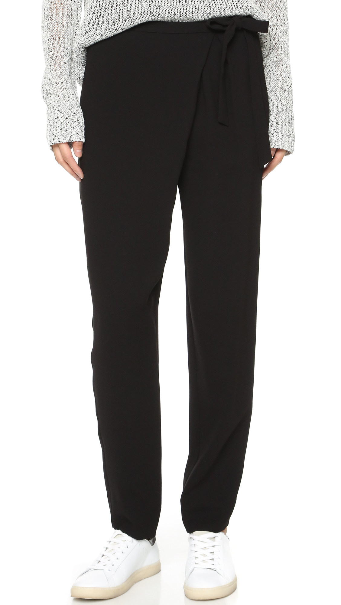 Lyst - Diane Von Furstenberg Orly Pants in Black