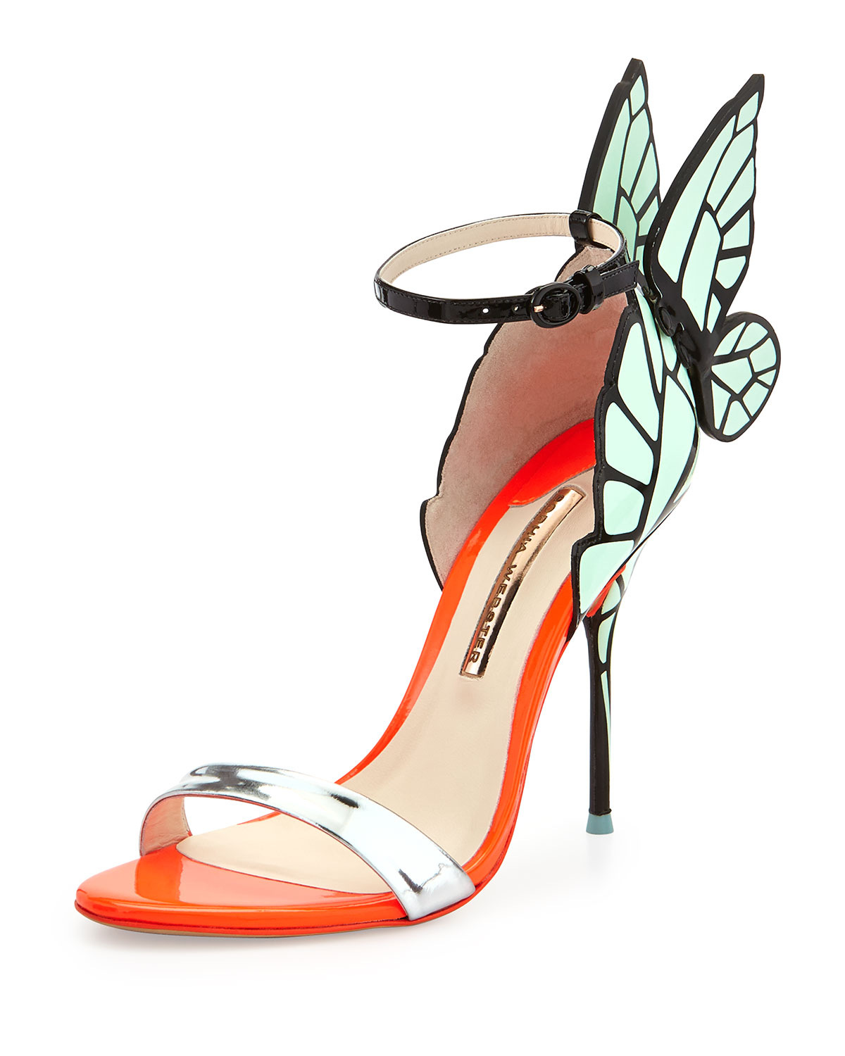 Lyst - Sophia Webster Chiara Butterfly Wing Leather Sandal