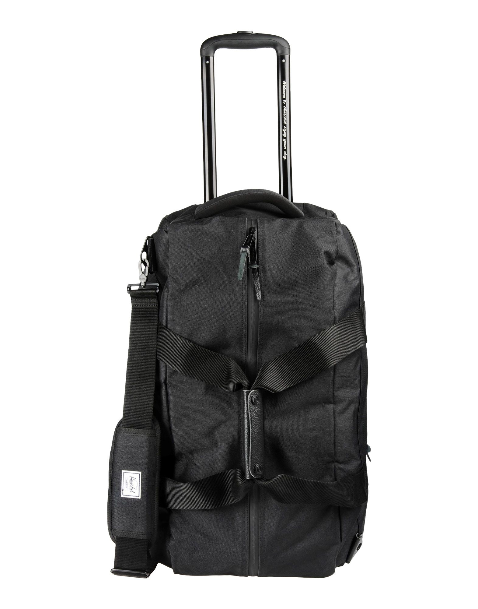 Herschel supply co. Wheeled Luggage in Black | Lyst