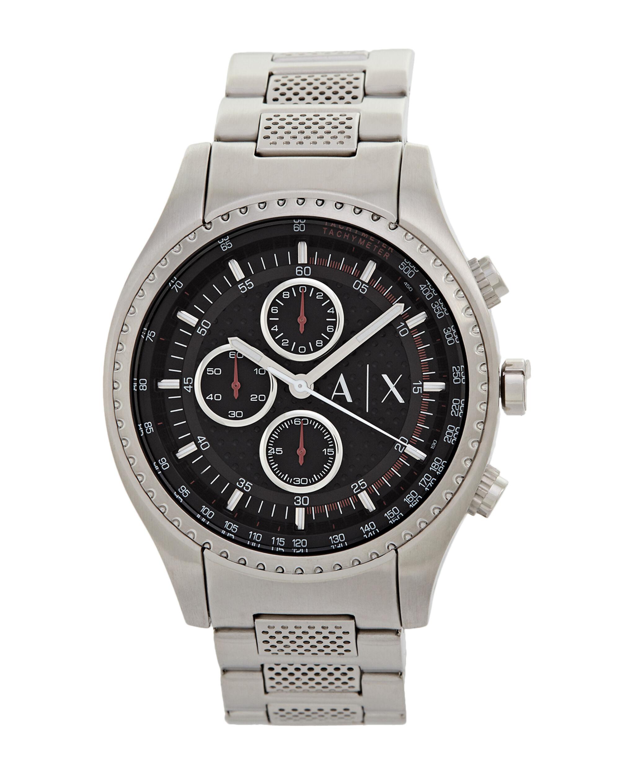 Armani Exchange Ax1612 Silver-tone Watch in Metallic for Men - Lyst