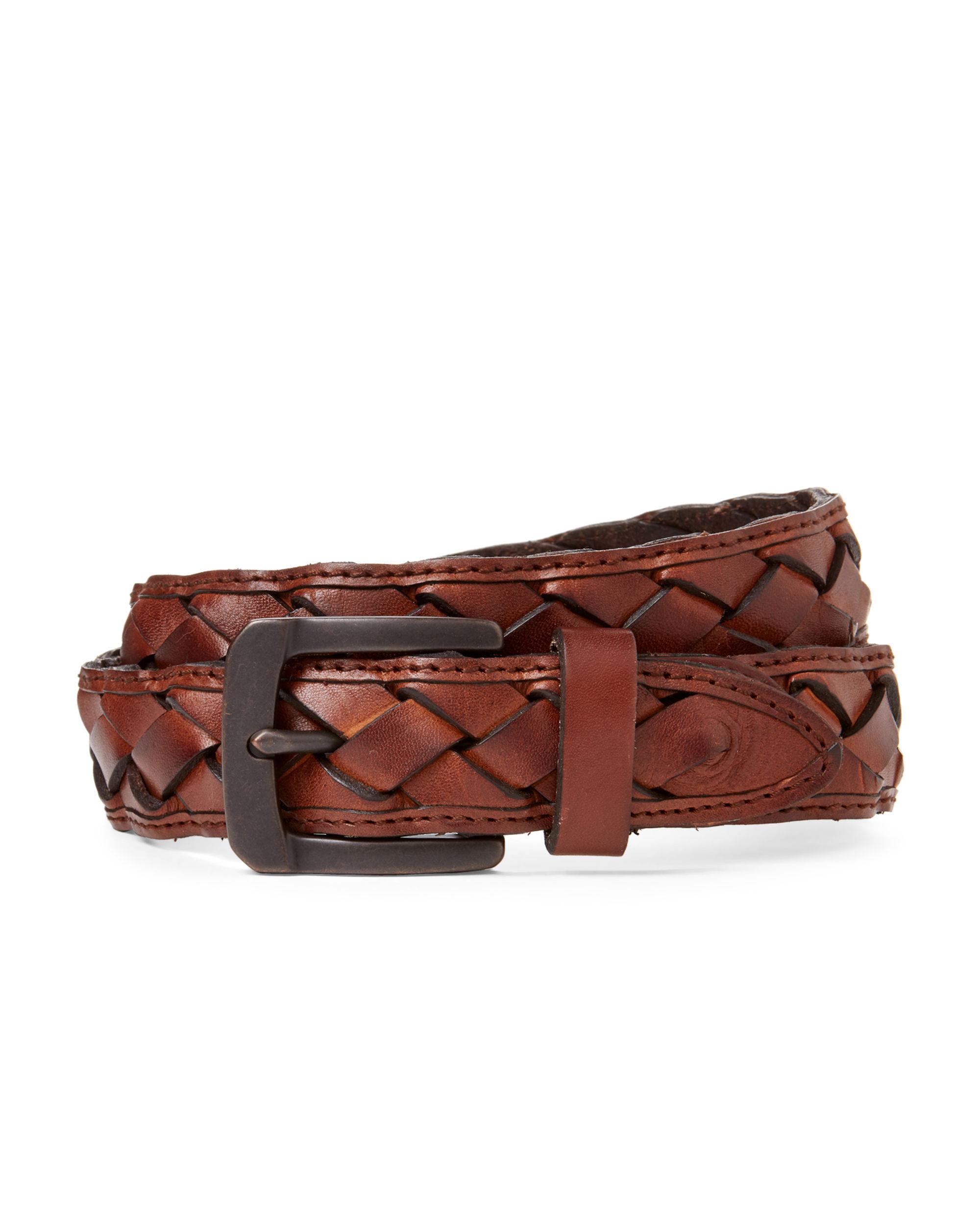 Lyst - Levi's Tan Boho-inspired Braided Leather Belt in Brown for Men