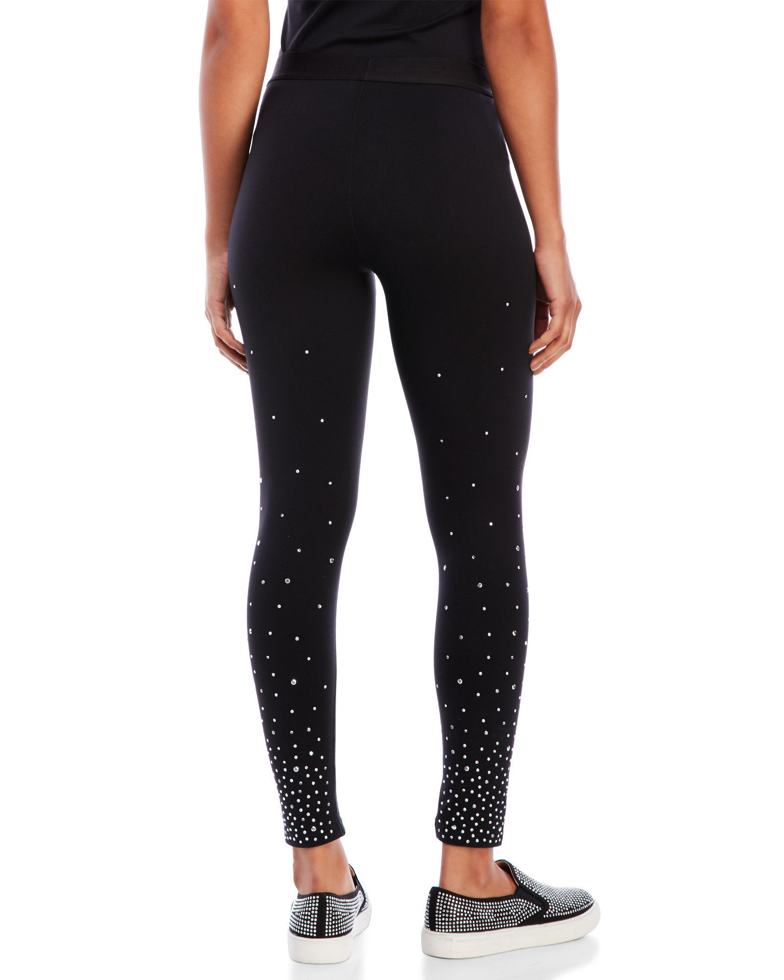 Lyst Juicy Couture Sport Studded Leggings in Black