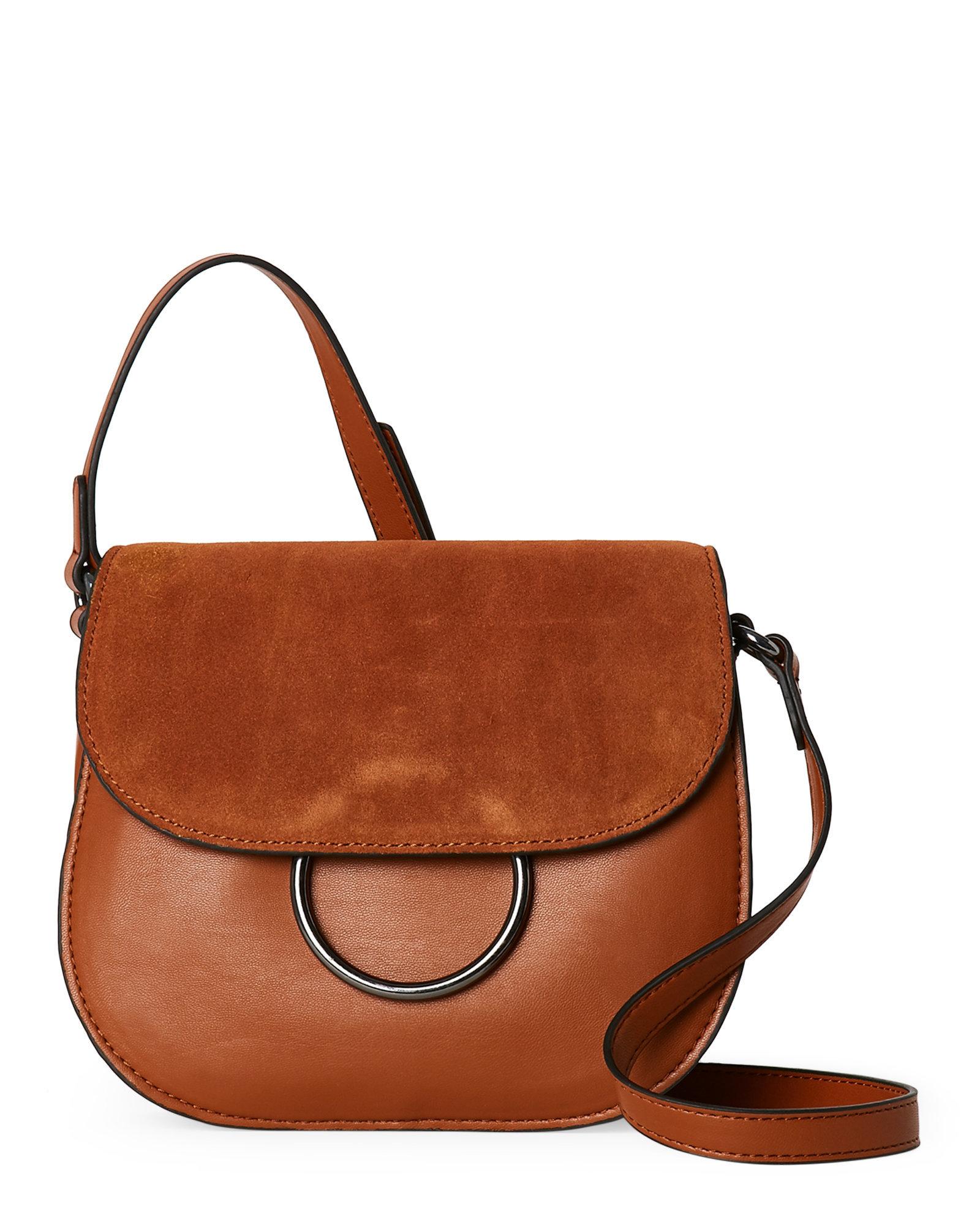 Lyst French Connection Nutmeg Delaney Saddle Bag Gallery