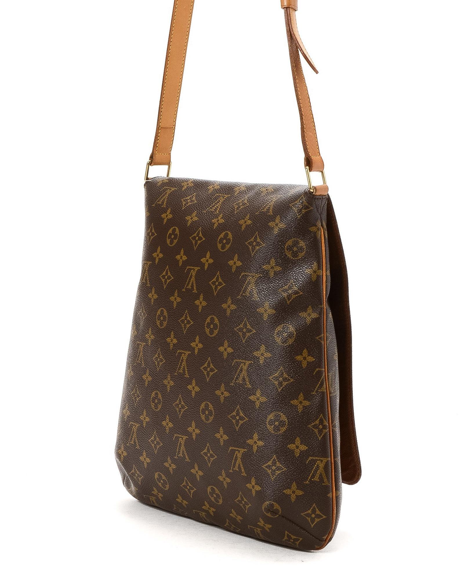 Lyst - Louis Vuitton Musette Messenger Bag - Vintage in Brown