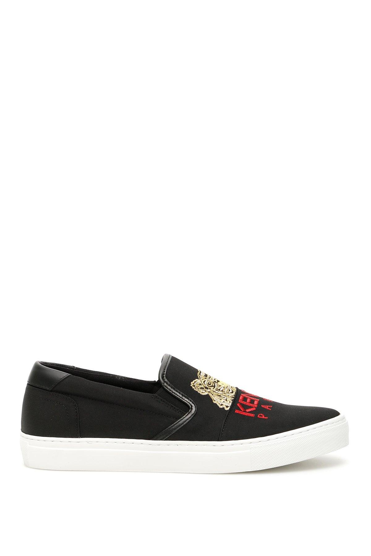 kenzo slip on tiger