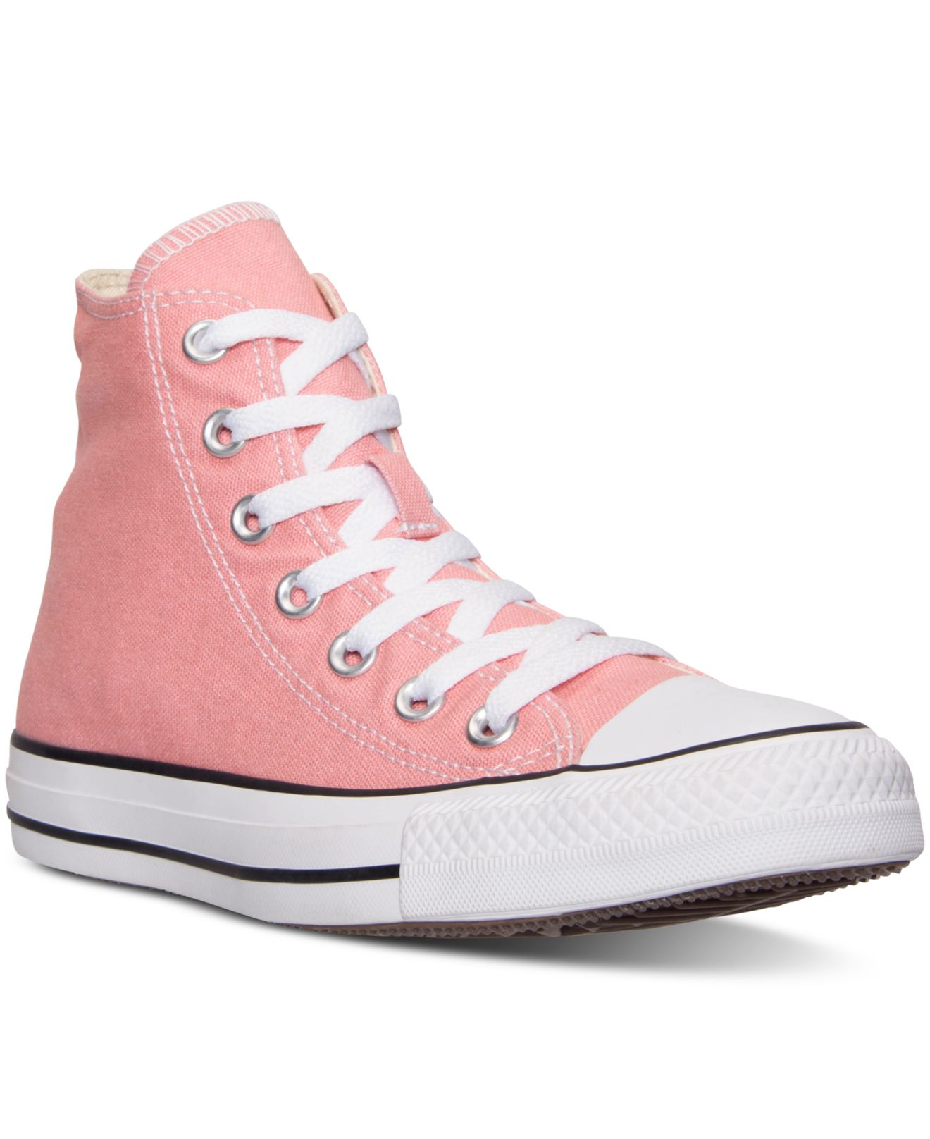 Lyst - Converse Women's Chuck Taylor Hi Casual Sneakers From Finish Line in Pink