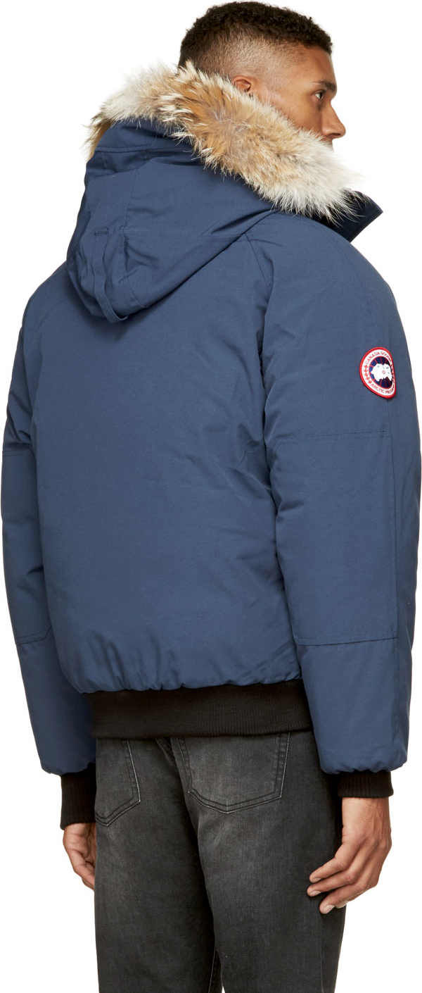 navy canada goose bomber