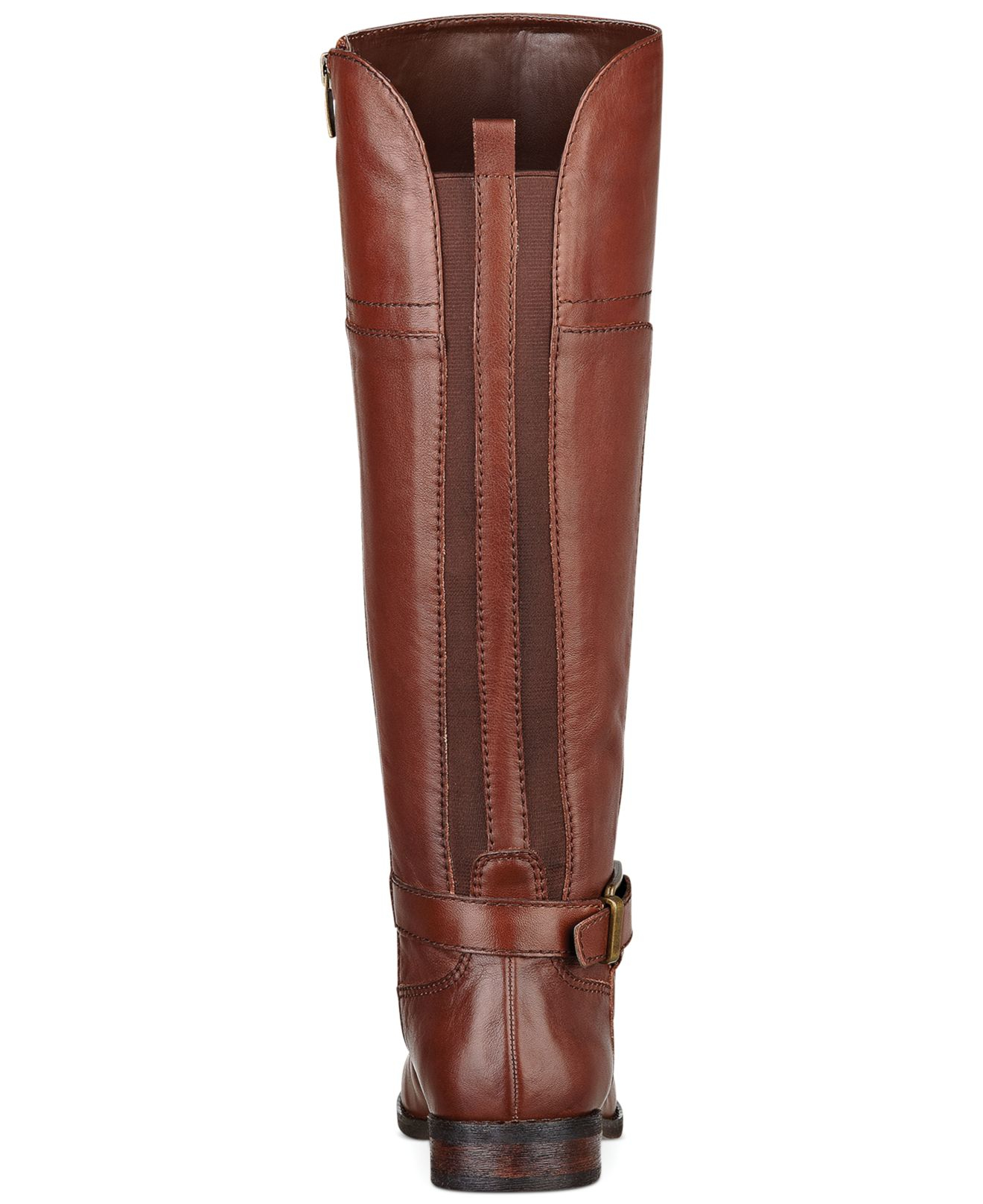 Lyst - Marc Fisher Aysha Tall Wide Calf Riding Boots in Brown