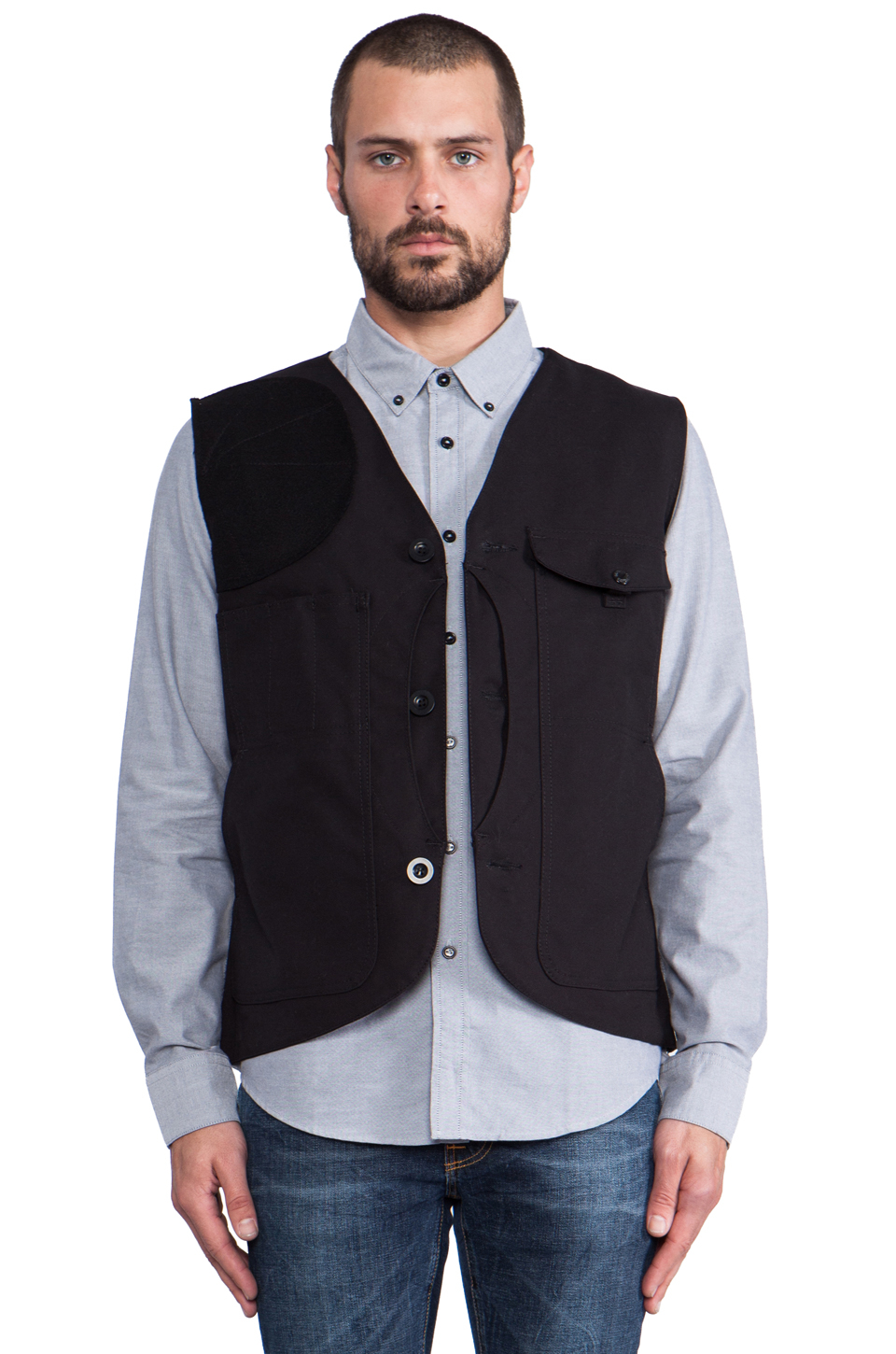Lyst - Filson Scout Vest in Black in Black for Men