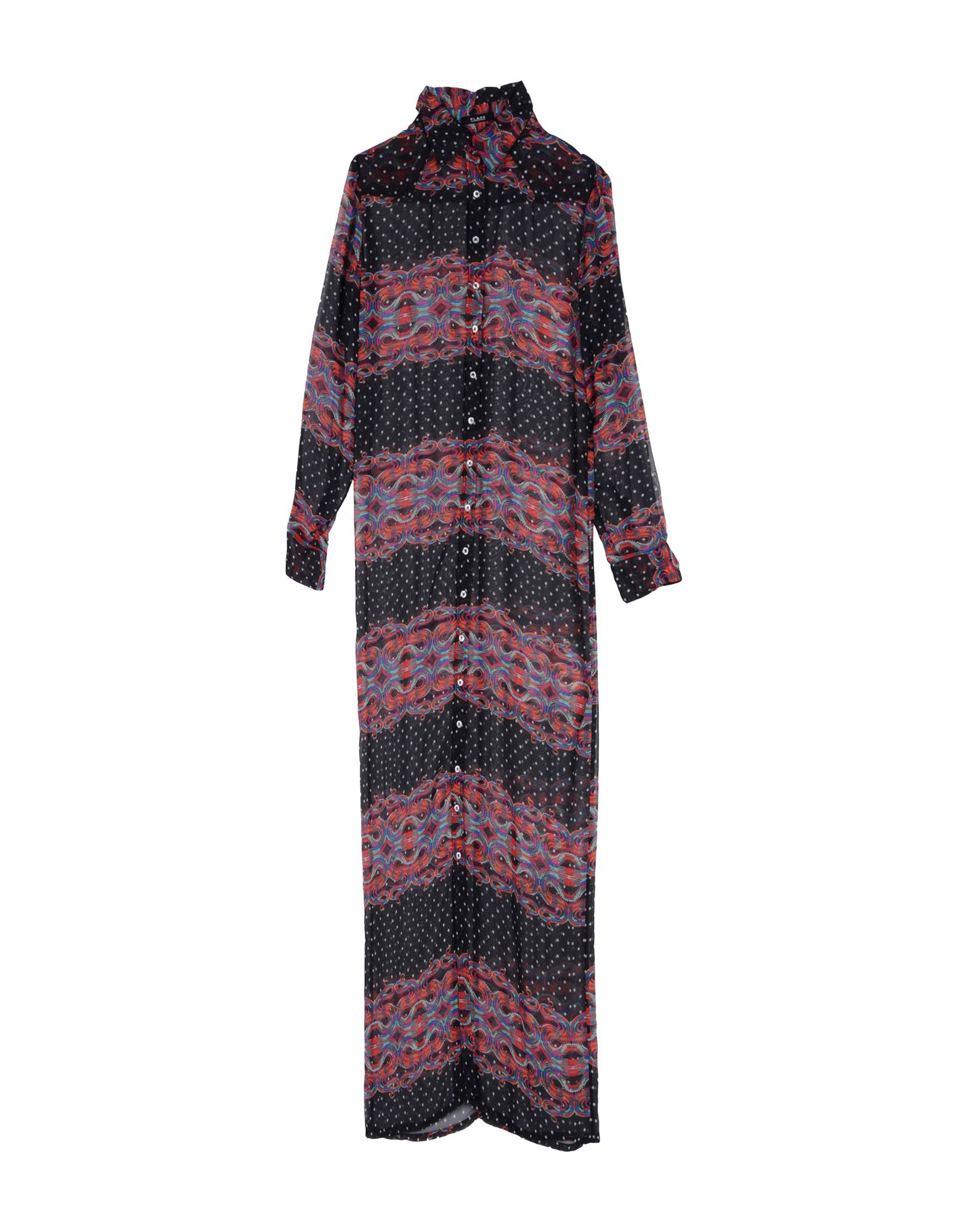 plain black kaftan