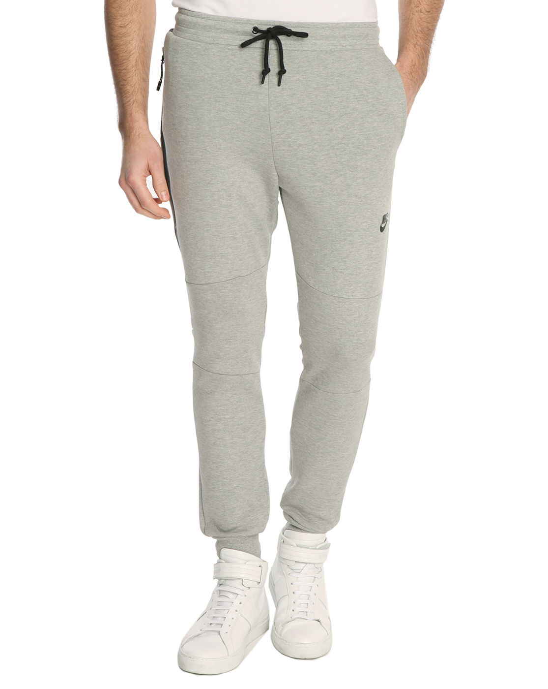 Nike Grey Techfleece Sweatpants in Gray for Men (grey) | Lyst