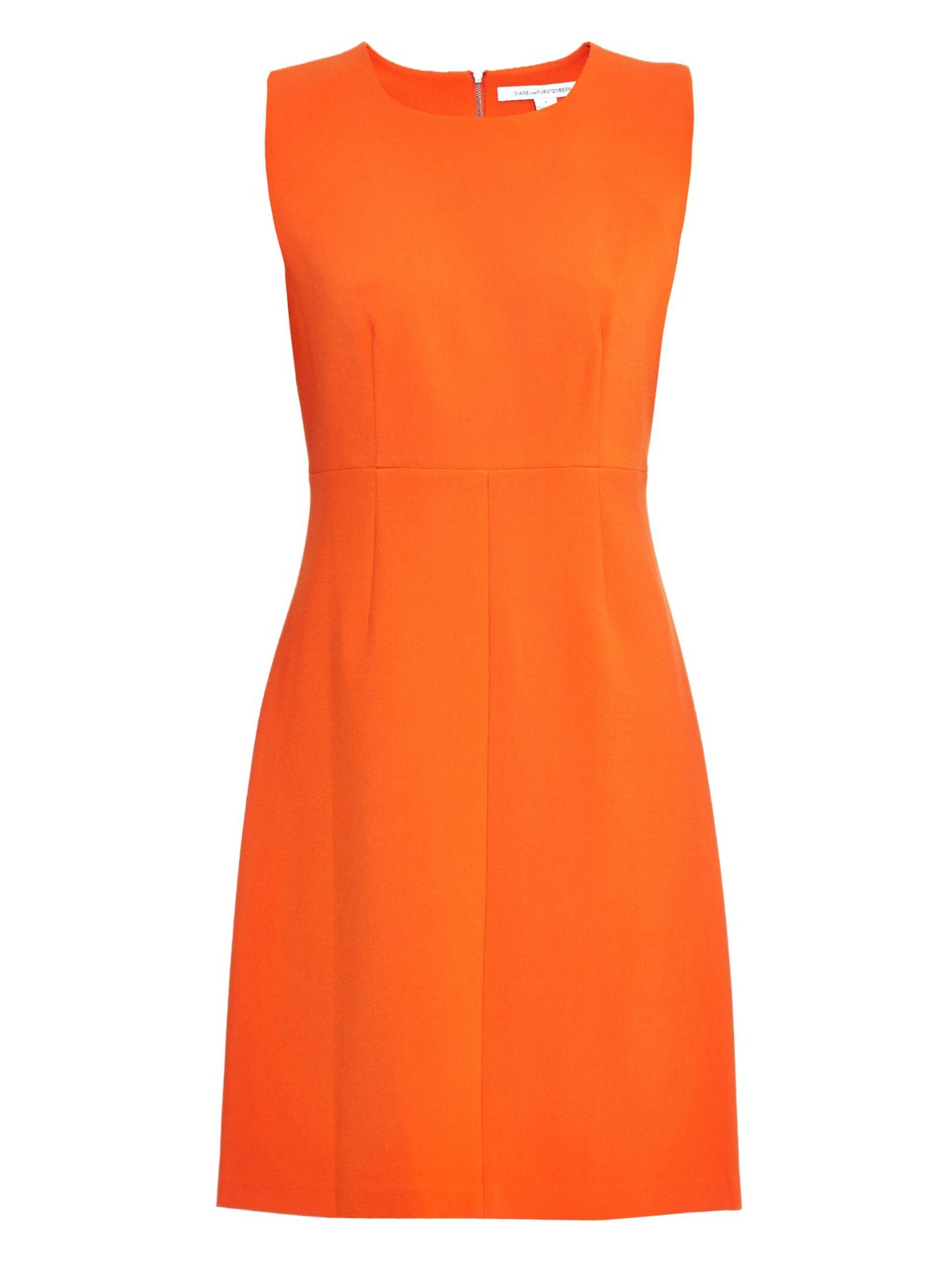 diane von furstenberg orange dress