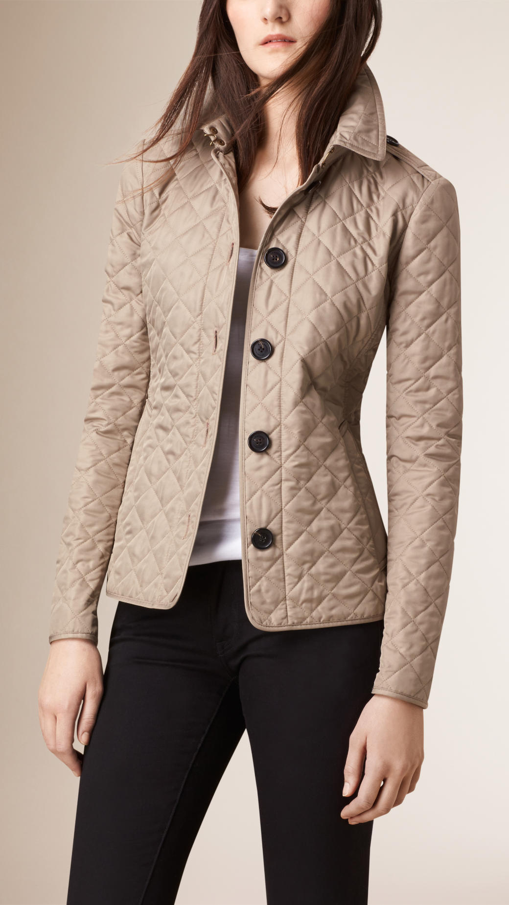 burberry diamond quilted jacket sale