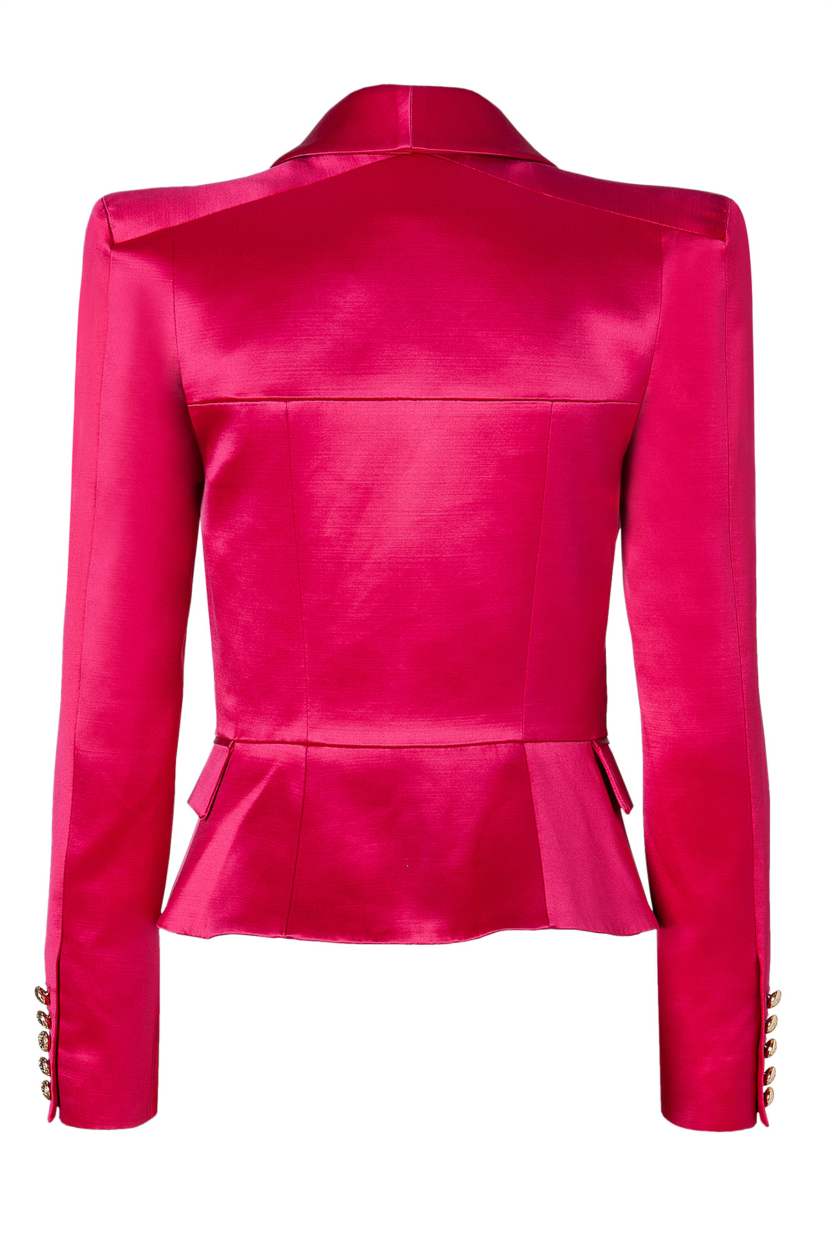 balmain hot pink blazer