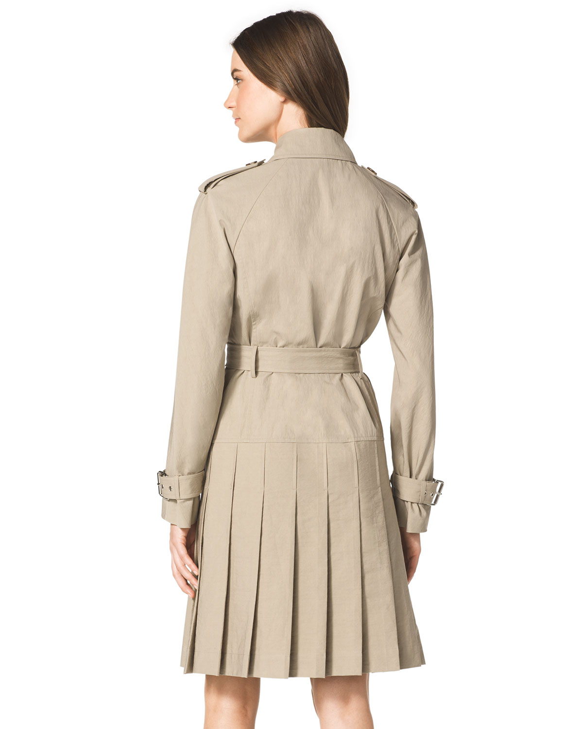 michael kors trench dress