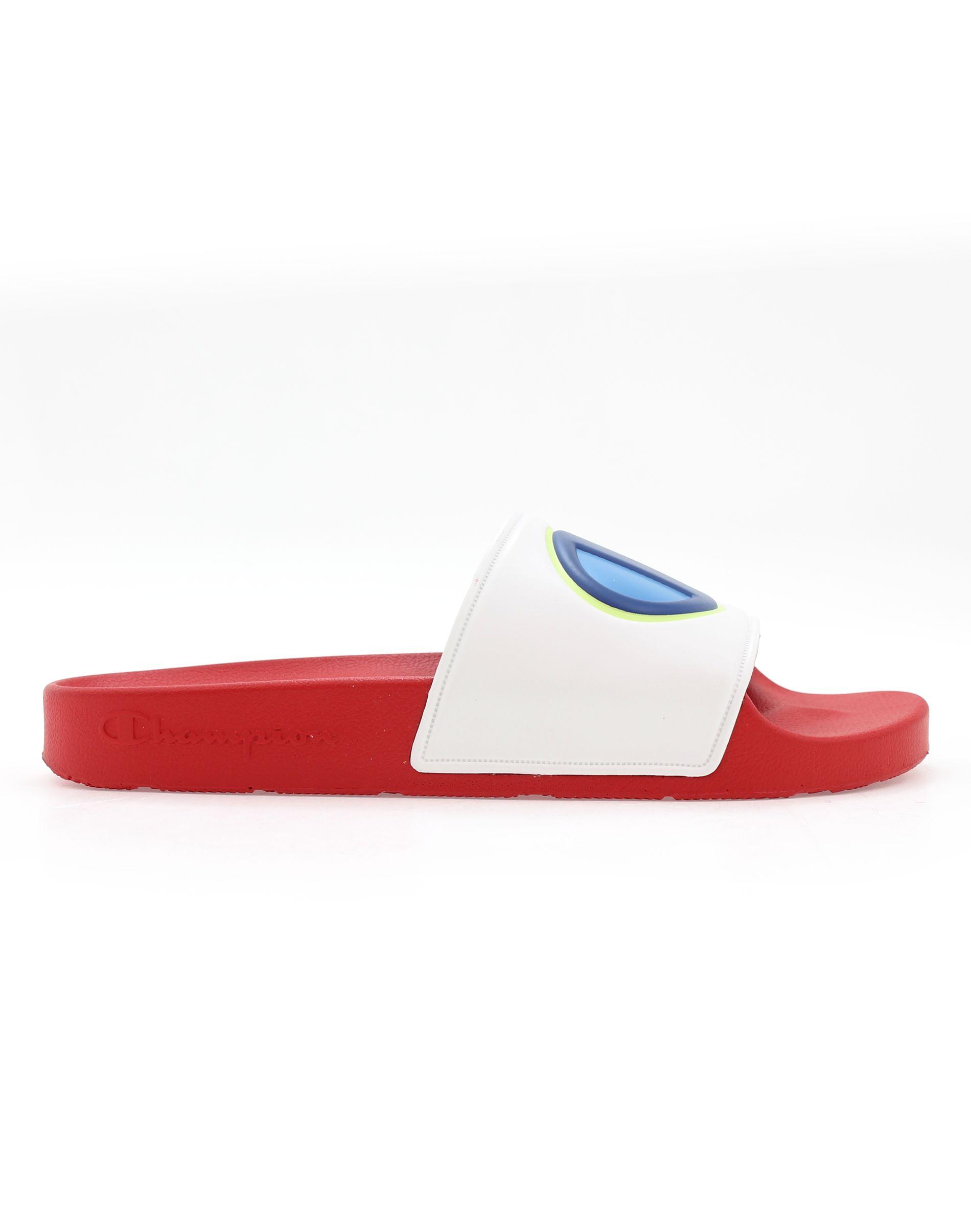 champion colorblock slides