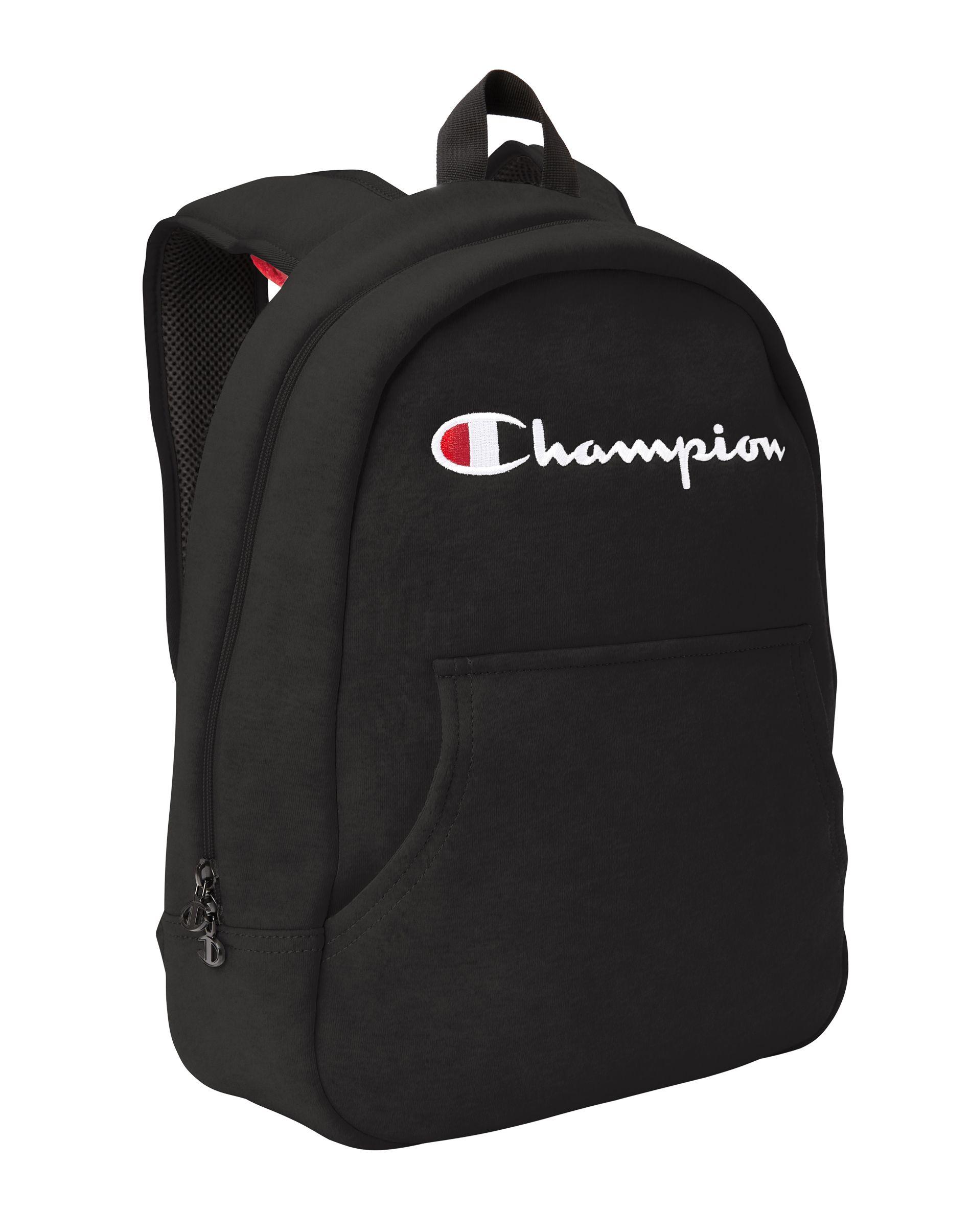 Champion Fleece Lifetm Reverse Weavetm Hoodie Backpack in Black for Men ...