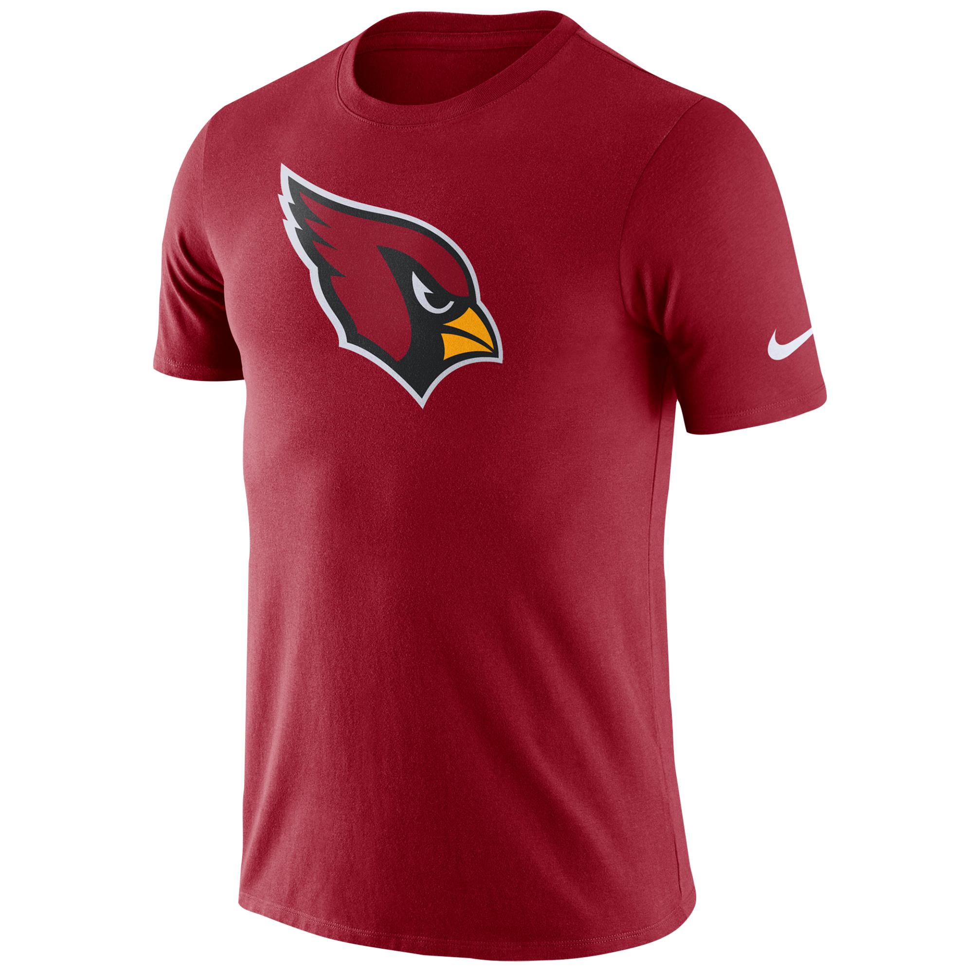 Nike Arizona Cardinals Nfl Df Cotton Logo Essential T-shirt in Red for ...