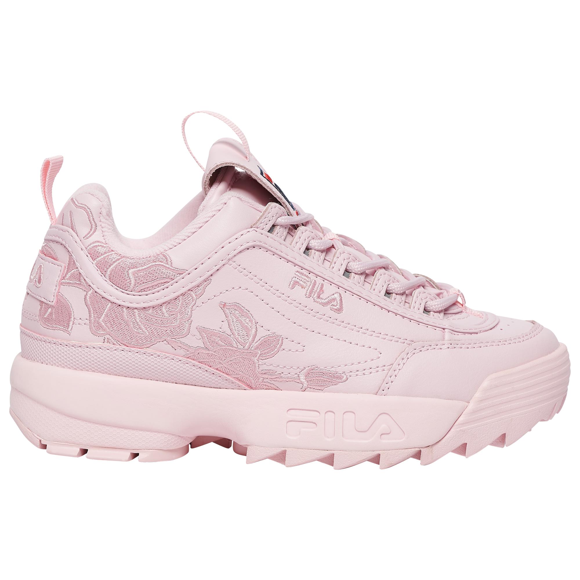 fila pink chunky sneakers