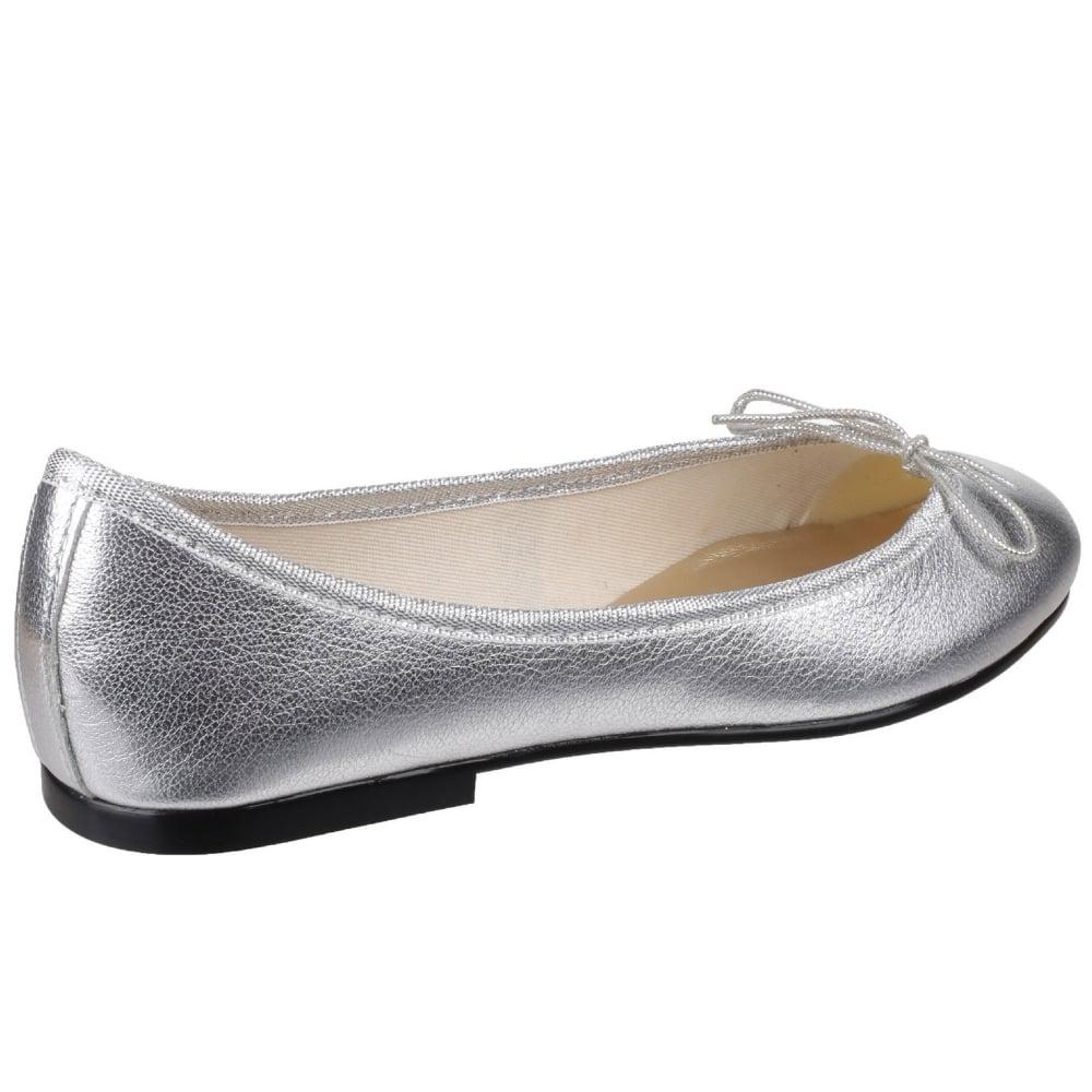 Lyst - French Sole India Womens Silver Ballet Pumps in Metallic