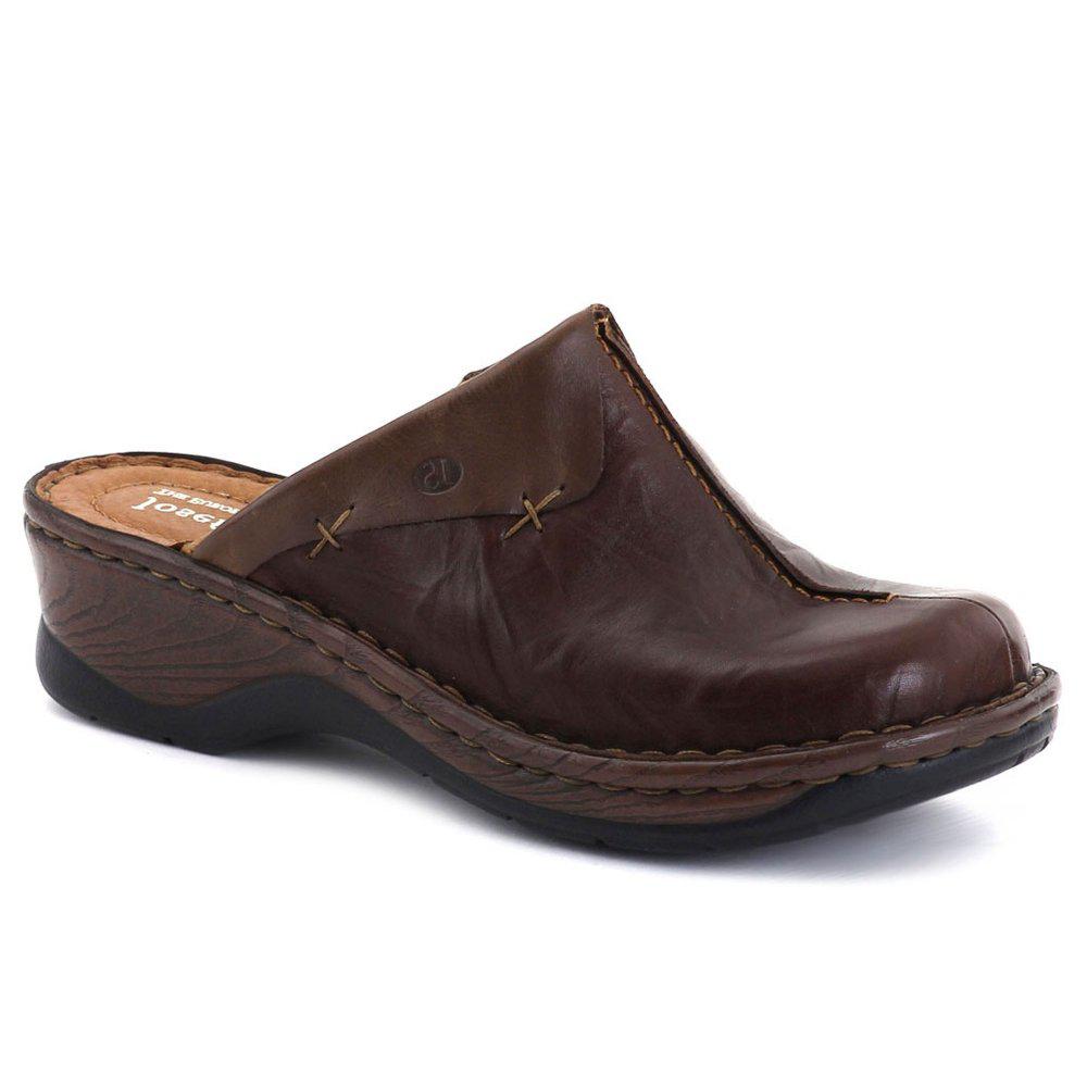 Lyst - Josef Seibel Catalonia Cerys Womens Leather Clogs in Brown