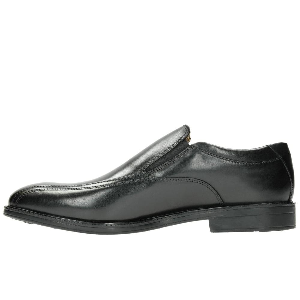 Clarks Chilver Go Mens Slip-on Shoes in Black for Men - Lyst