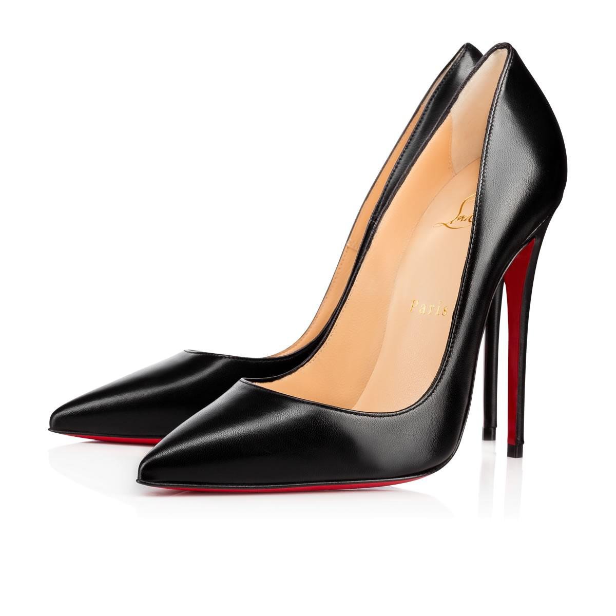 Lyst - Christian Louboutin Dorissima Patent Leather Pumps in Black ...