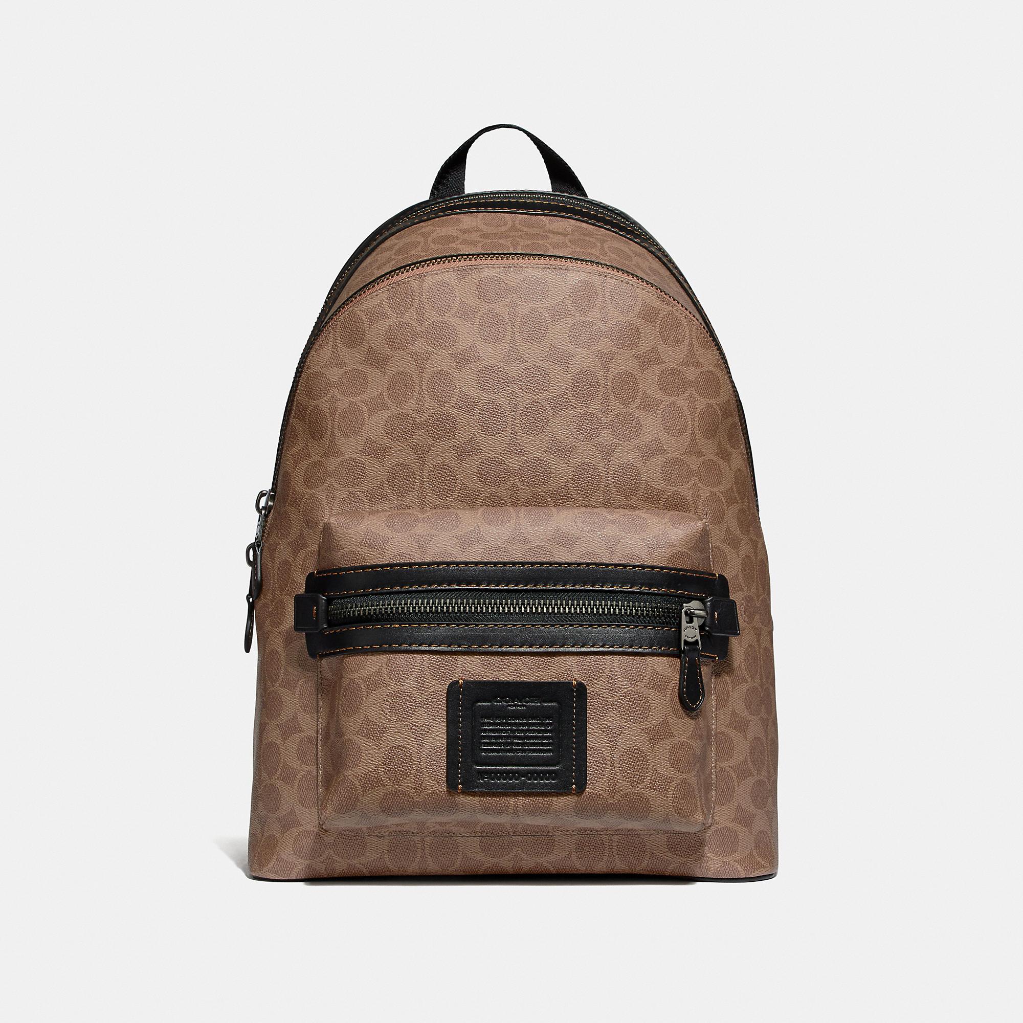 COACH Academy Backpack In Signature Canvas for Men - Lyst