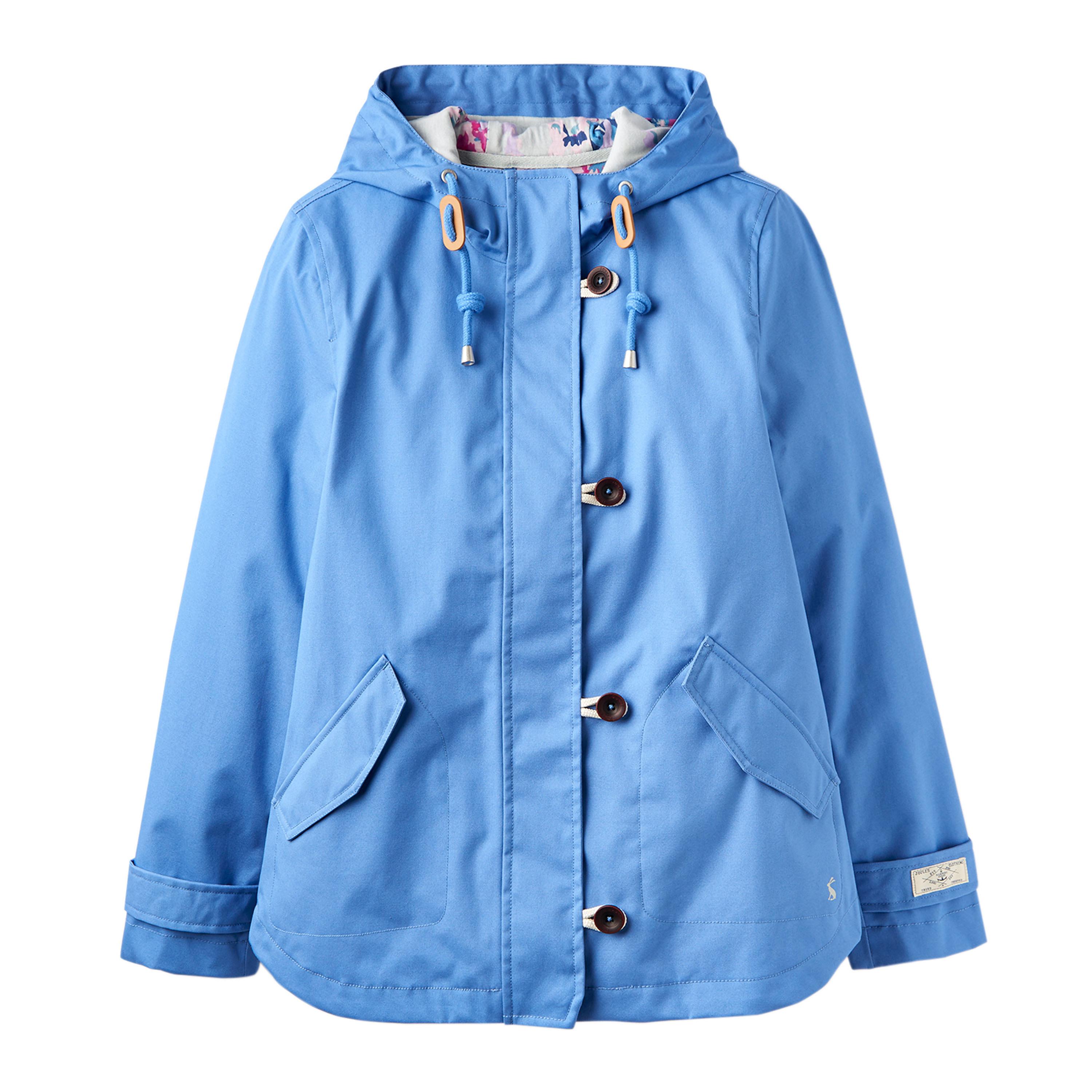 Joules Cotton Coast Waterproof Jacket in Blue - Lyst